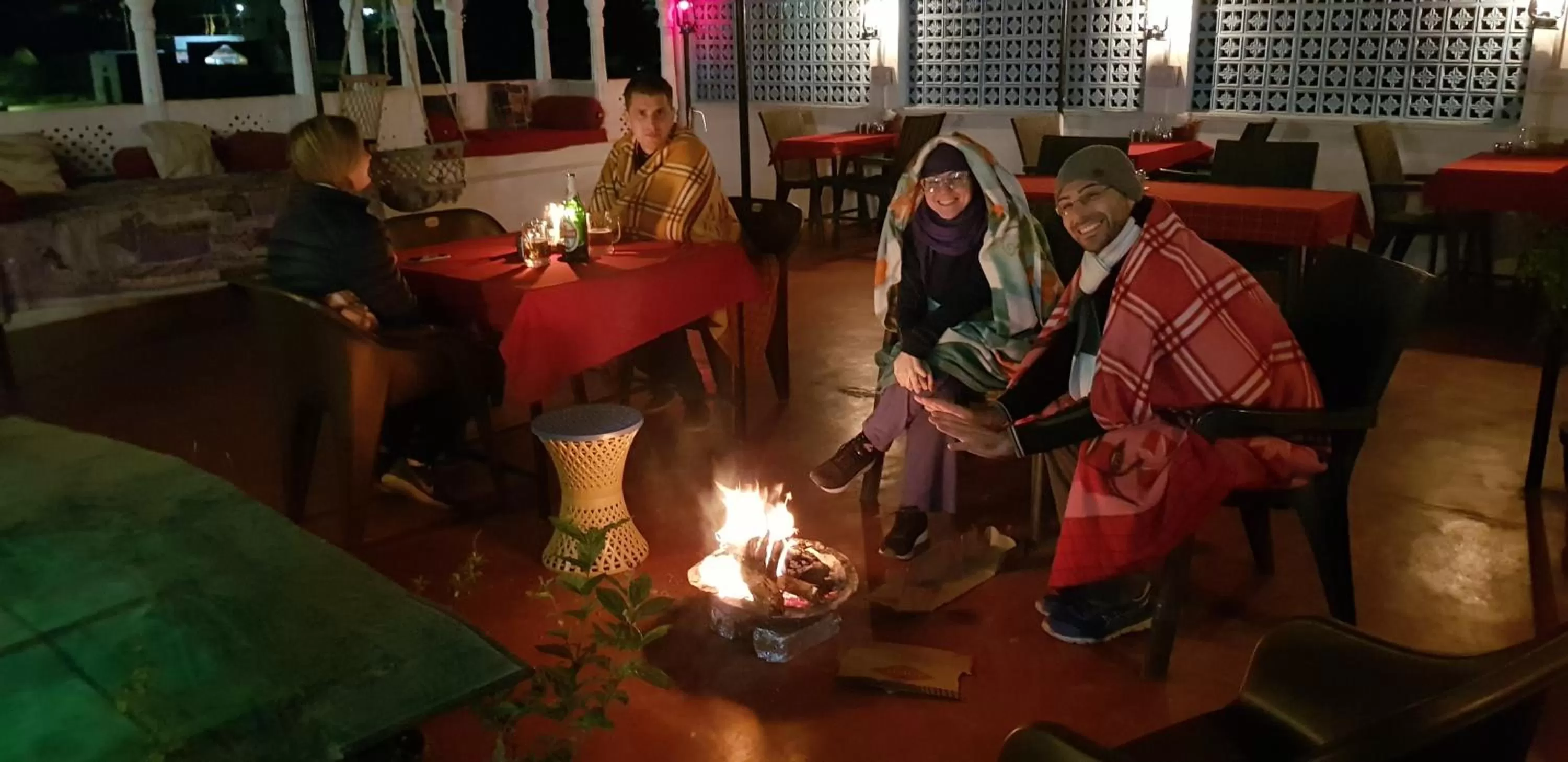 group of guests in Hotel Bundi House