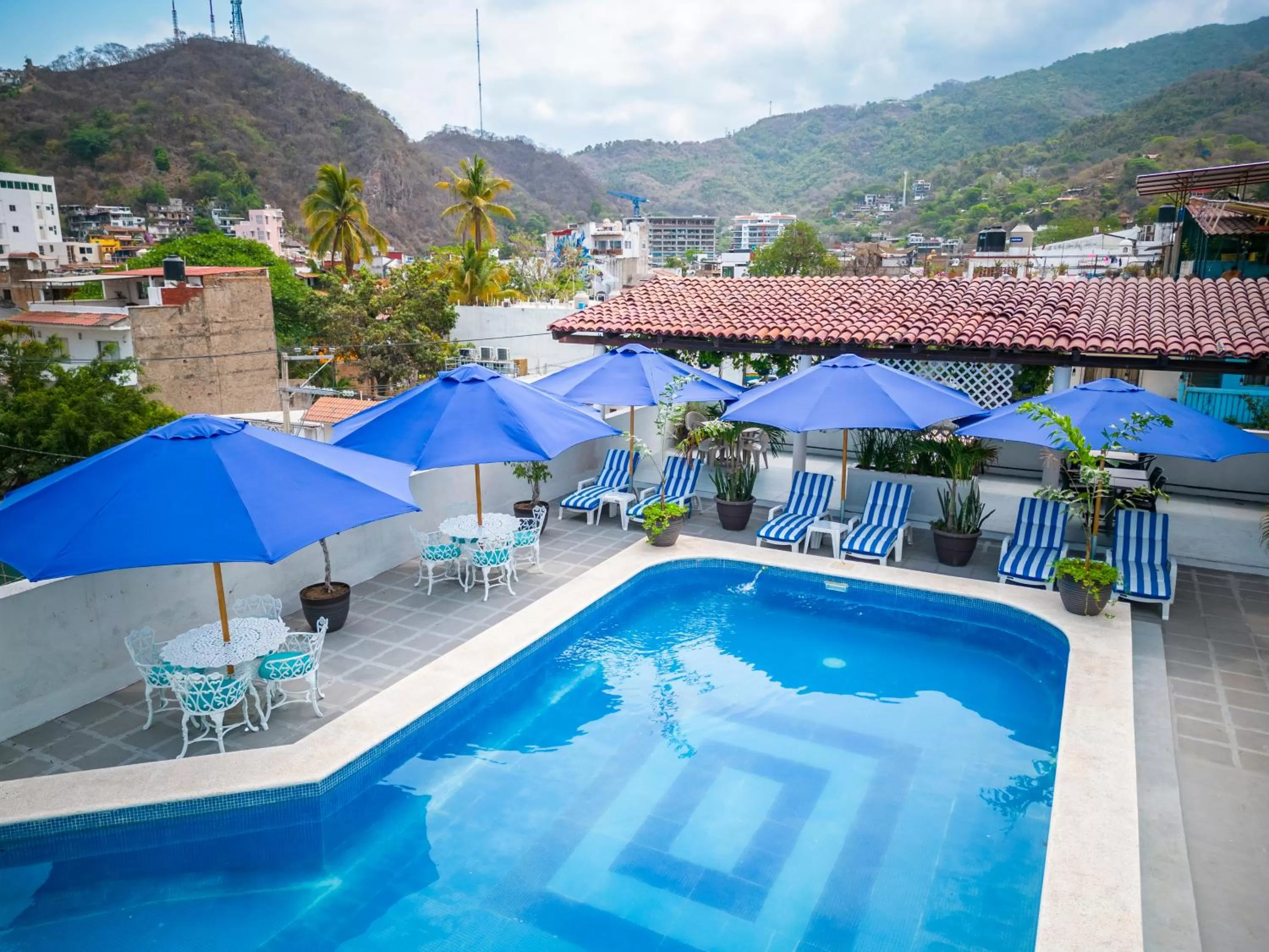 Property building in Hotel Pueblito Vallarta