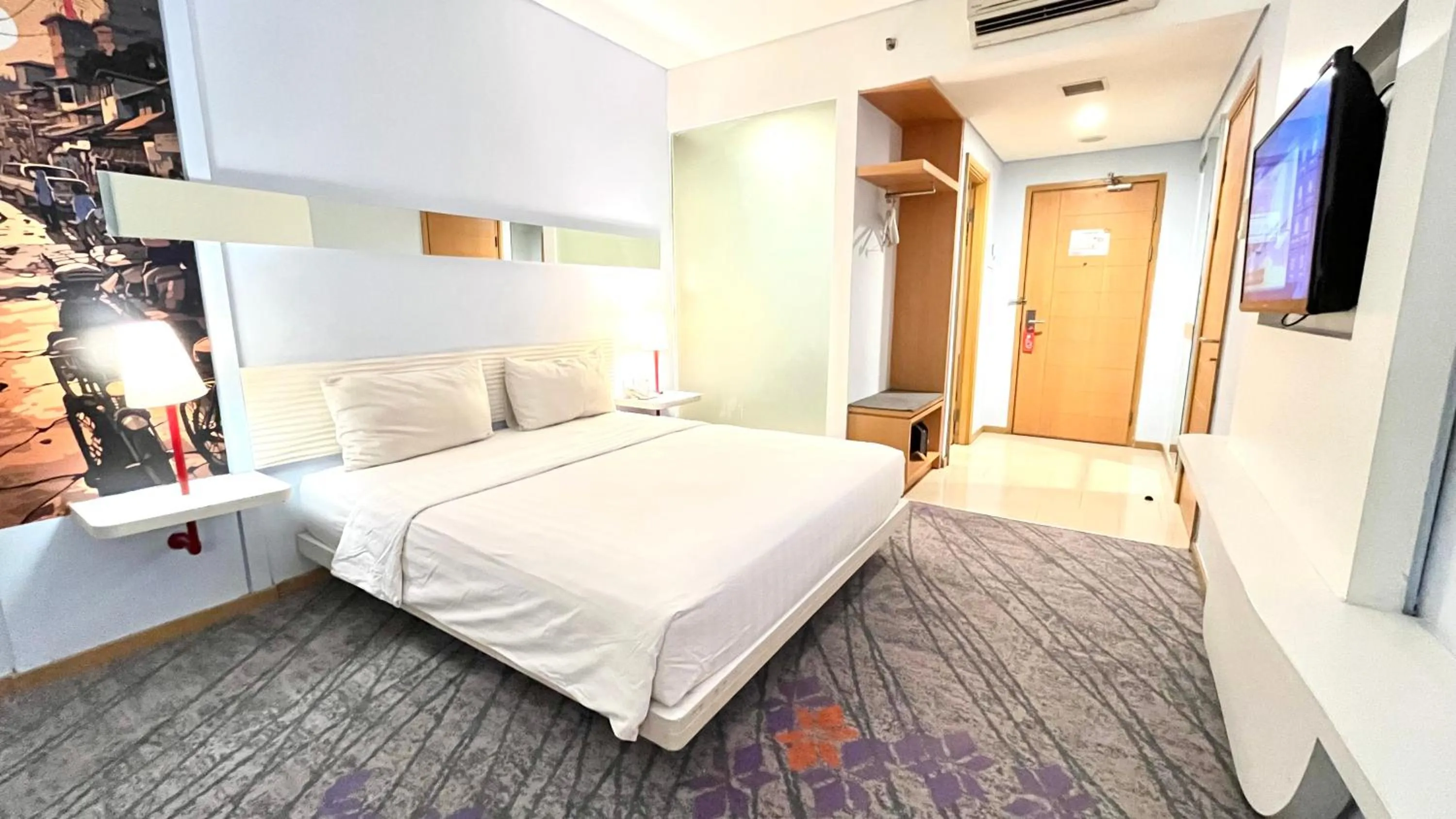 Bedroom, Bed in Luminor Hotel Metro Indah Bandung - Free Breakfast - Free Exclusive Gym - Free Aesthetic Afternoon Tea or Coffee