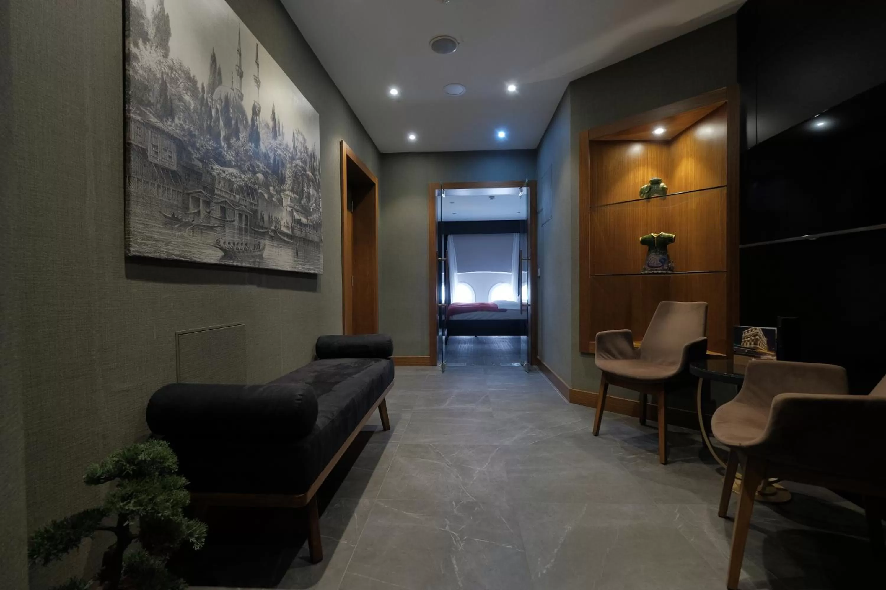 Decorative detail in Nordstern Hotel Galata