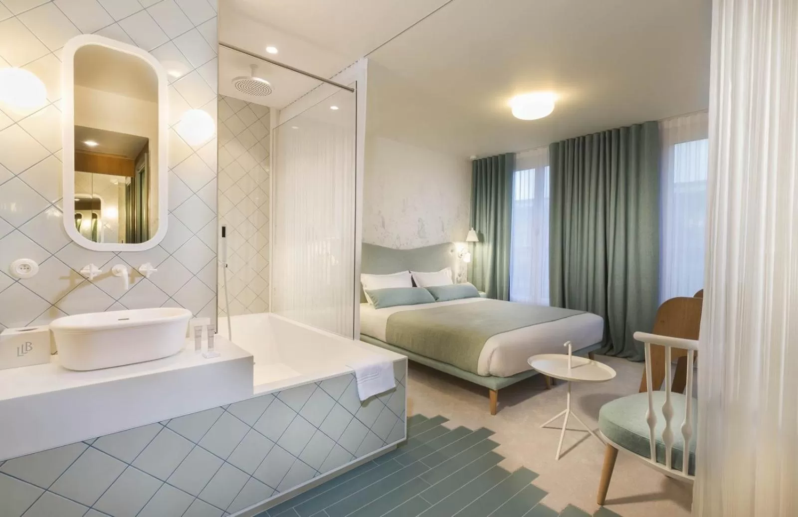 Day, Bed in Hotel le Lapin Blanc