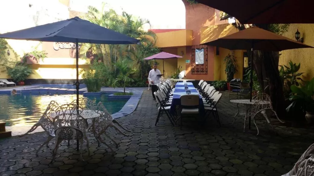 Swimming pool in Hotel Cabildos
