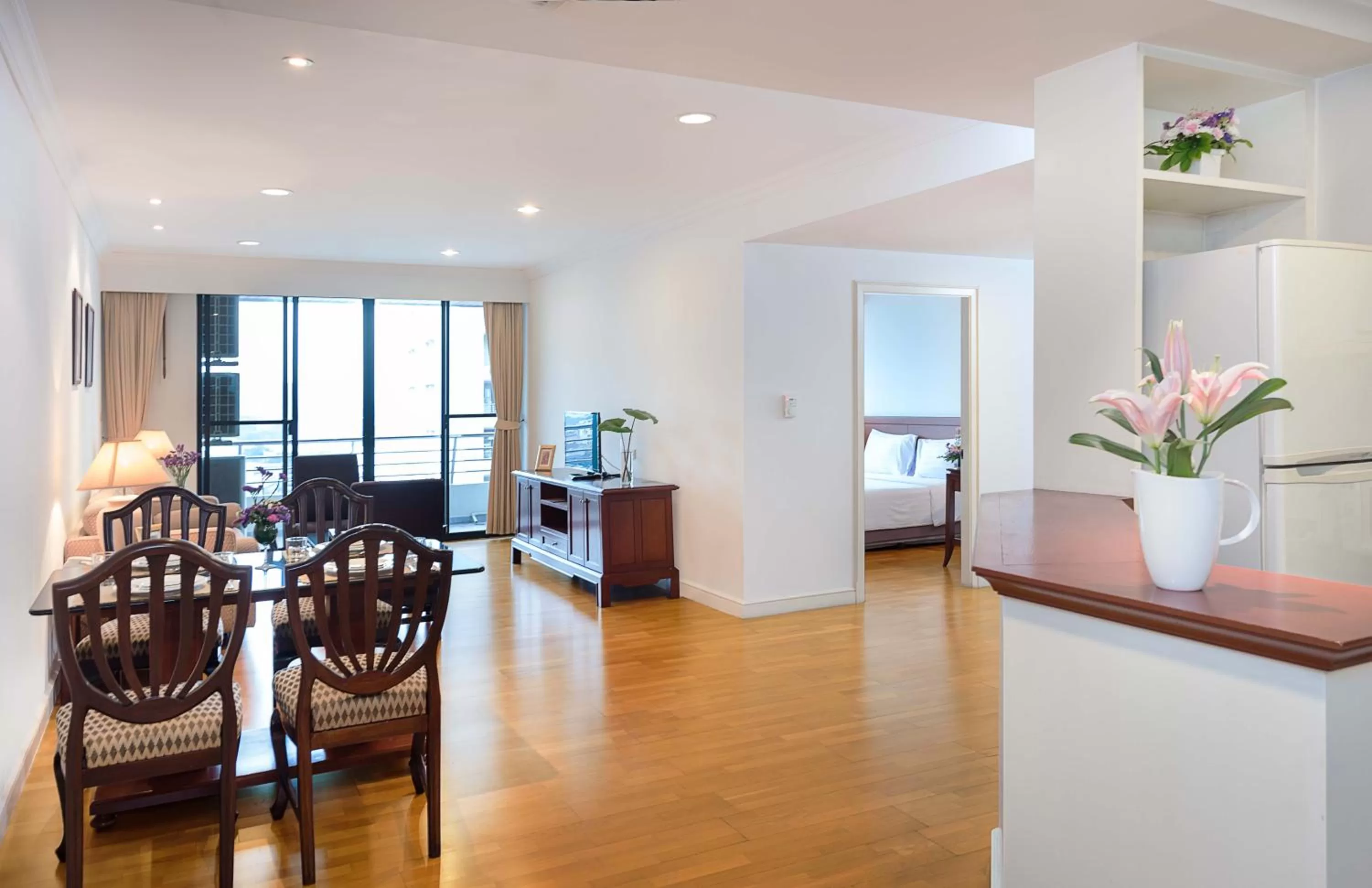 Living room in Riverine Place Hotel and Residence