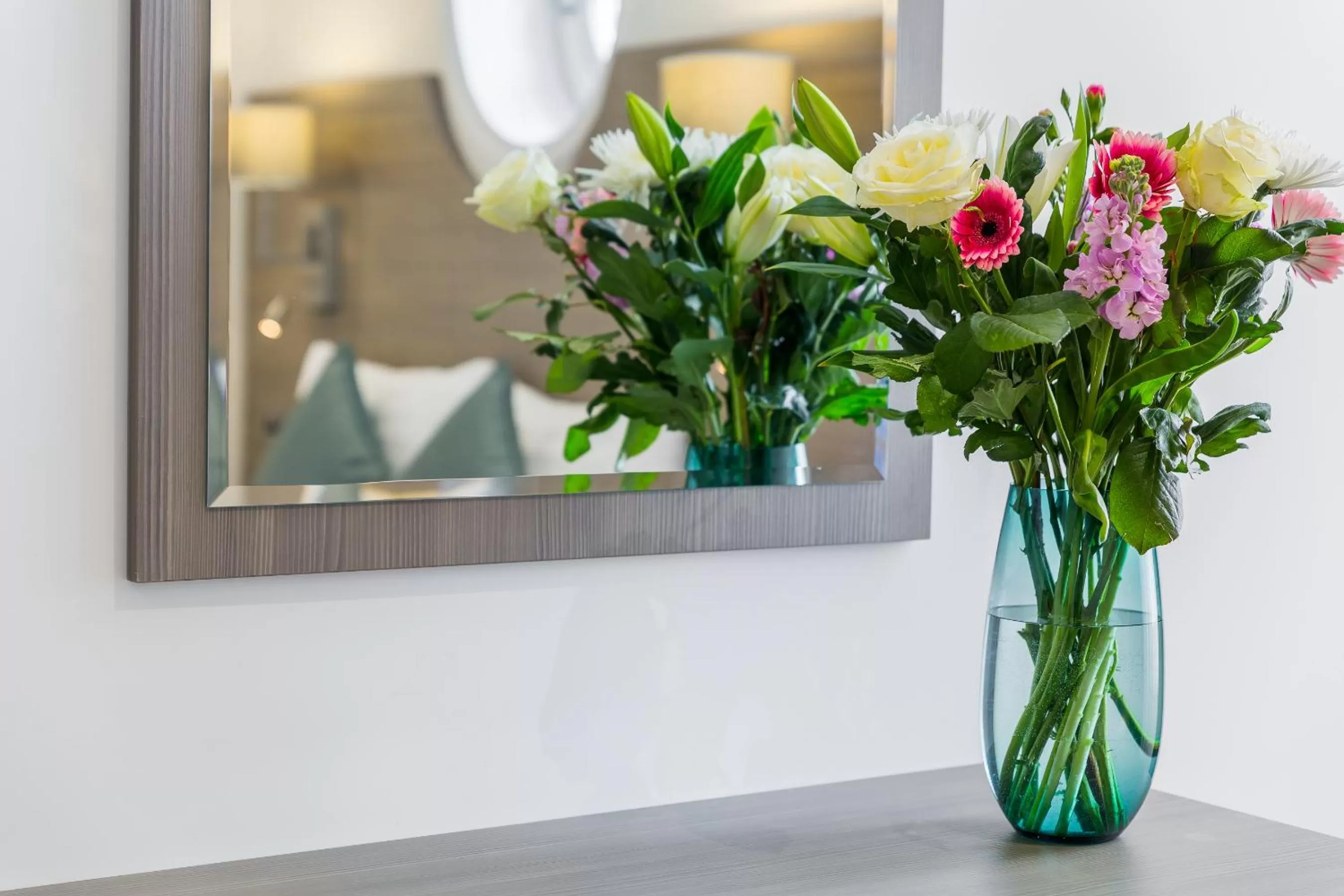 Decorative detail in The Lion & Key Hotel