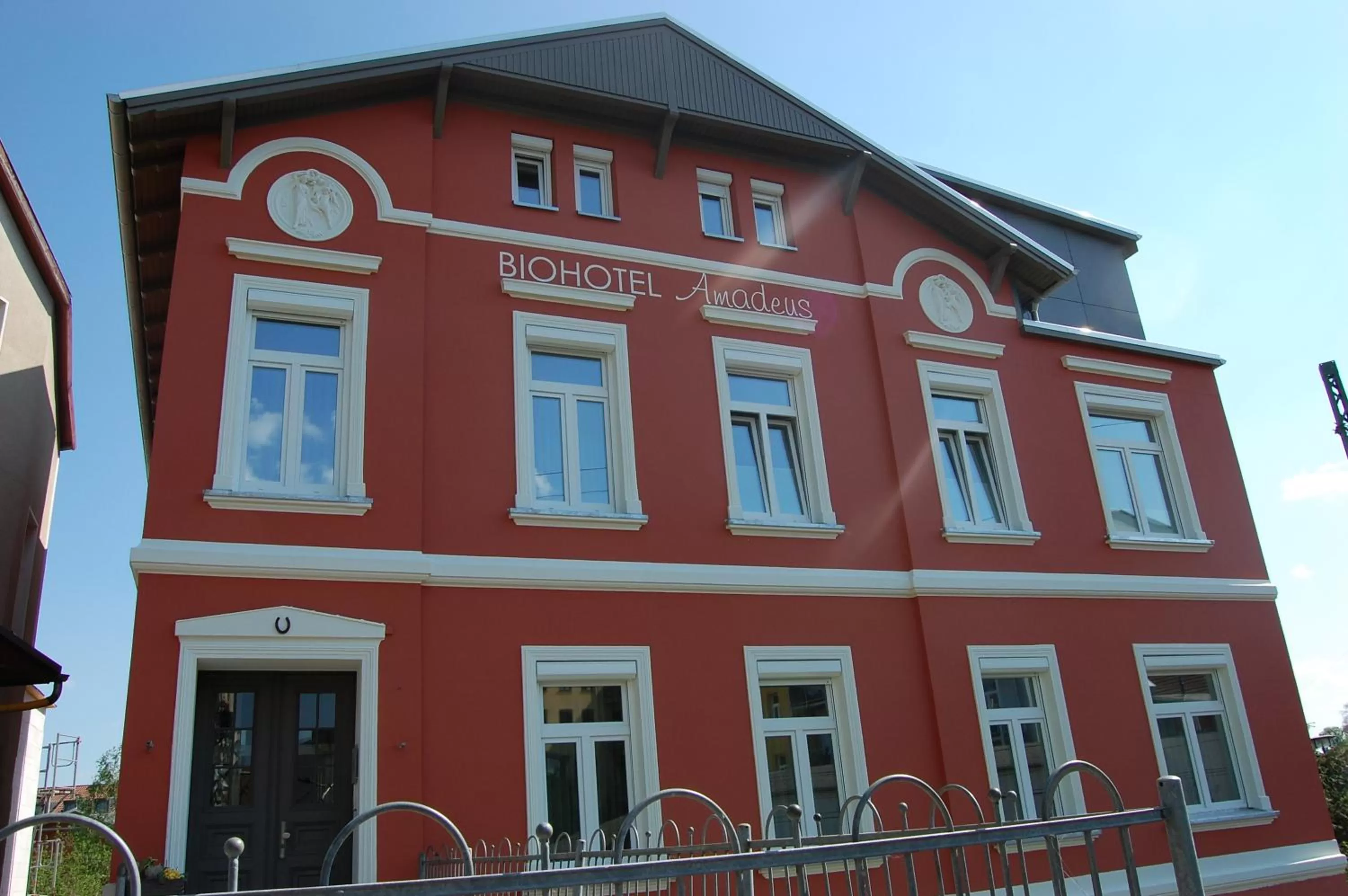 Property building in Biohotel Amadeus