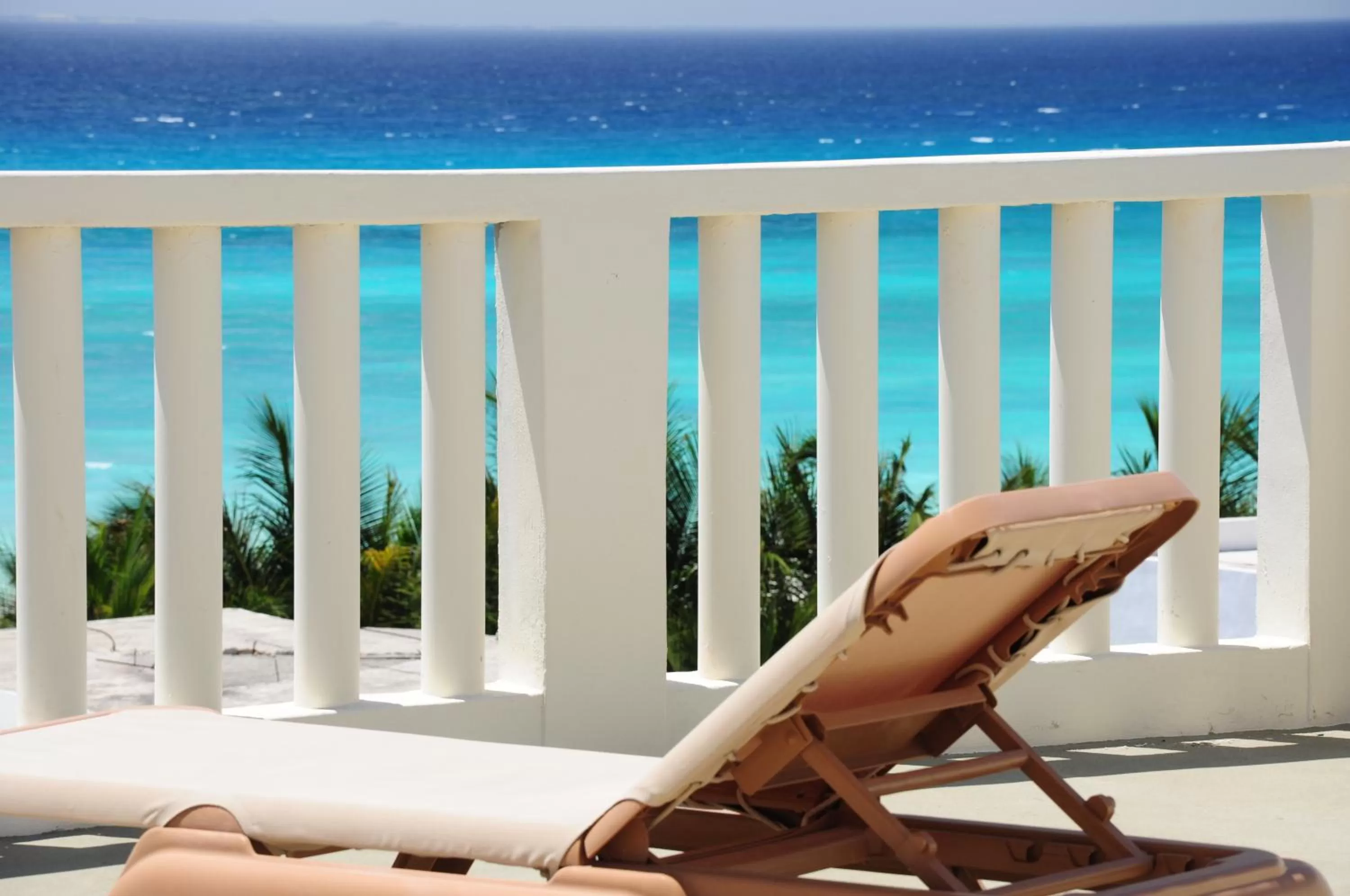 Balcony/Terrace in Posada Sian Kaan Playa del Carmen - Wellness Oriented Hotel