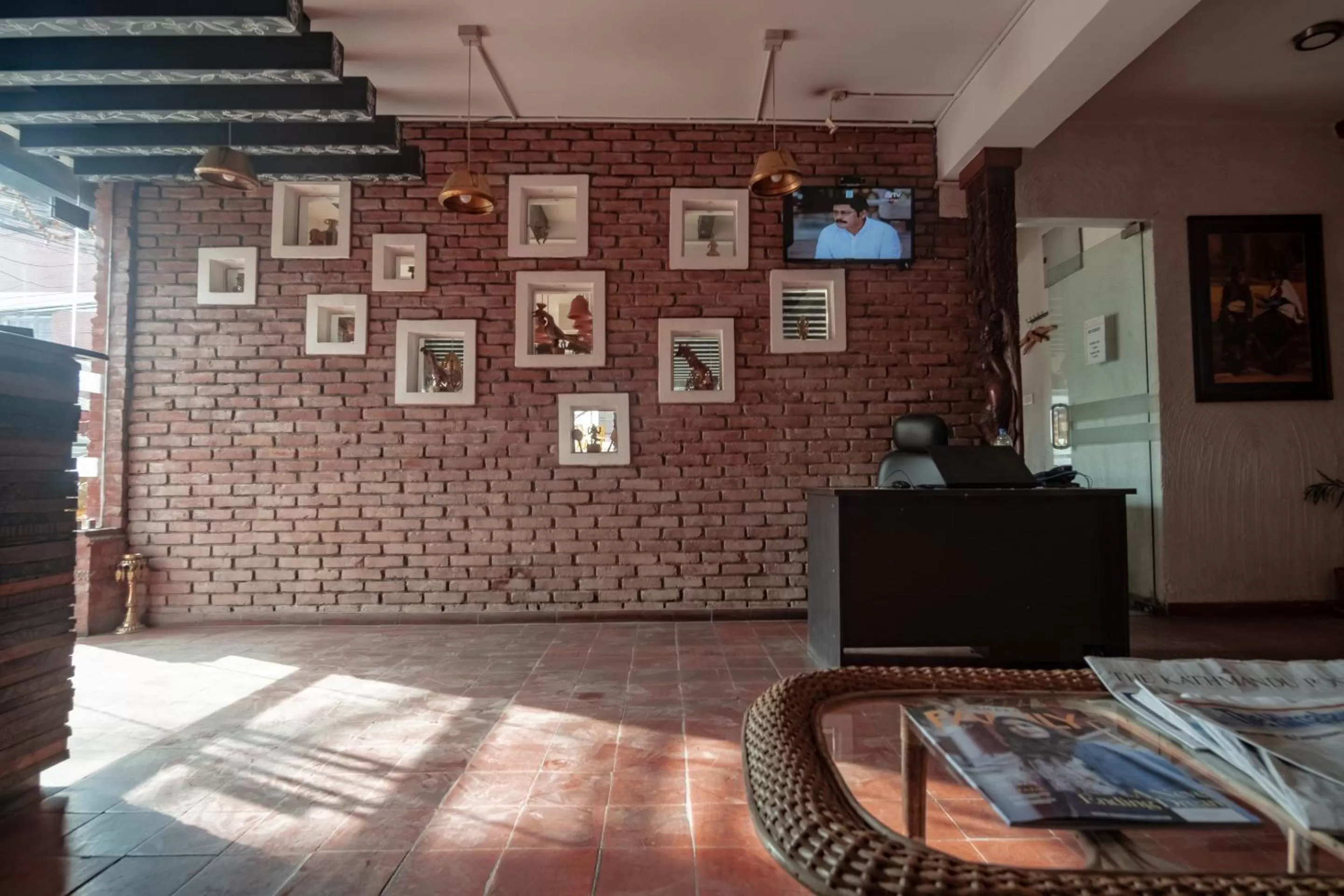Lobby or reception, Lobby/Reception in Swornim Boutique Hotel Kathmandu