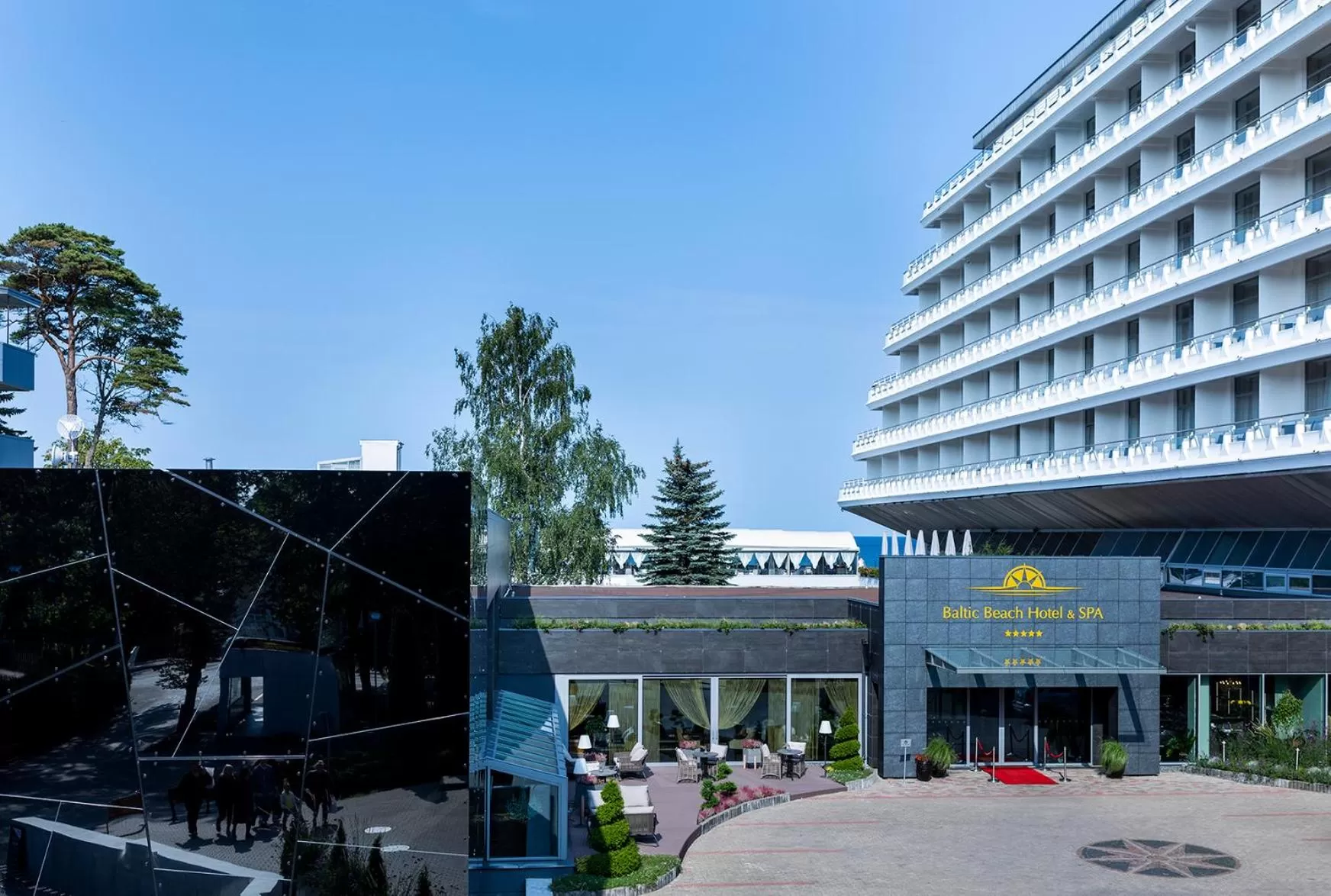 Property building in Baltic Beach Hotel & SPA