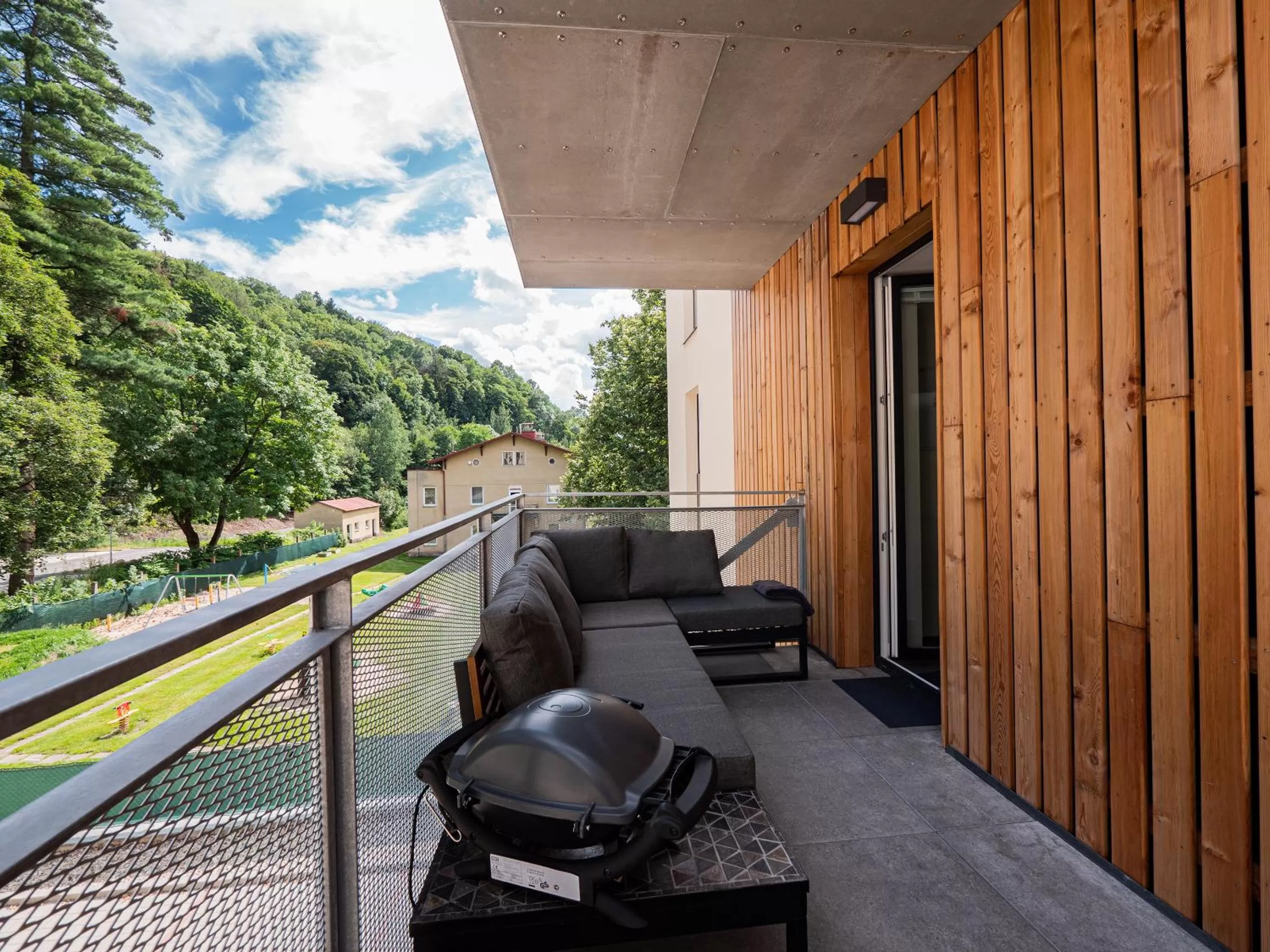 Balcony/Terrace in Resort Vrchlabí