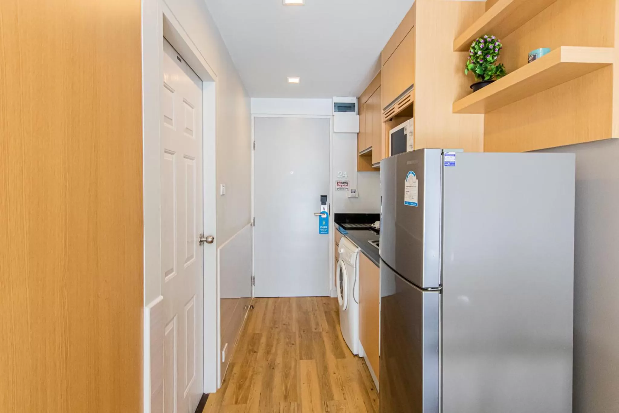 washing machine in United Residence Ekamai Bangkok