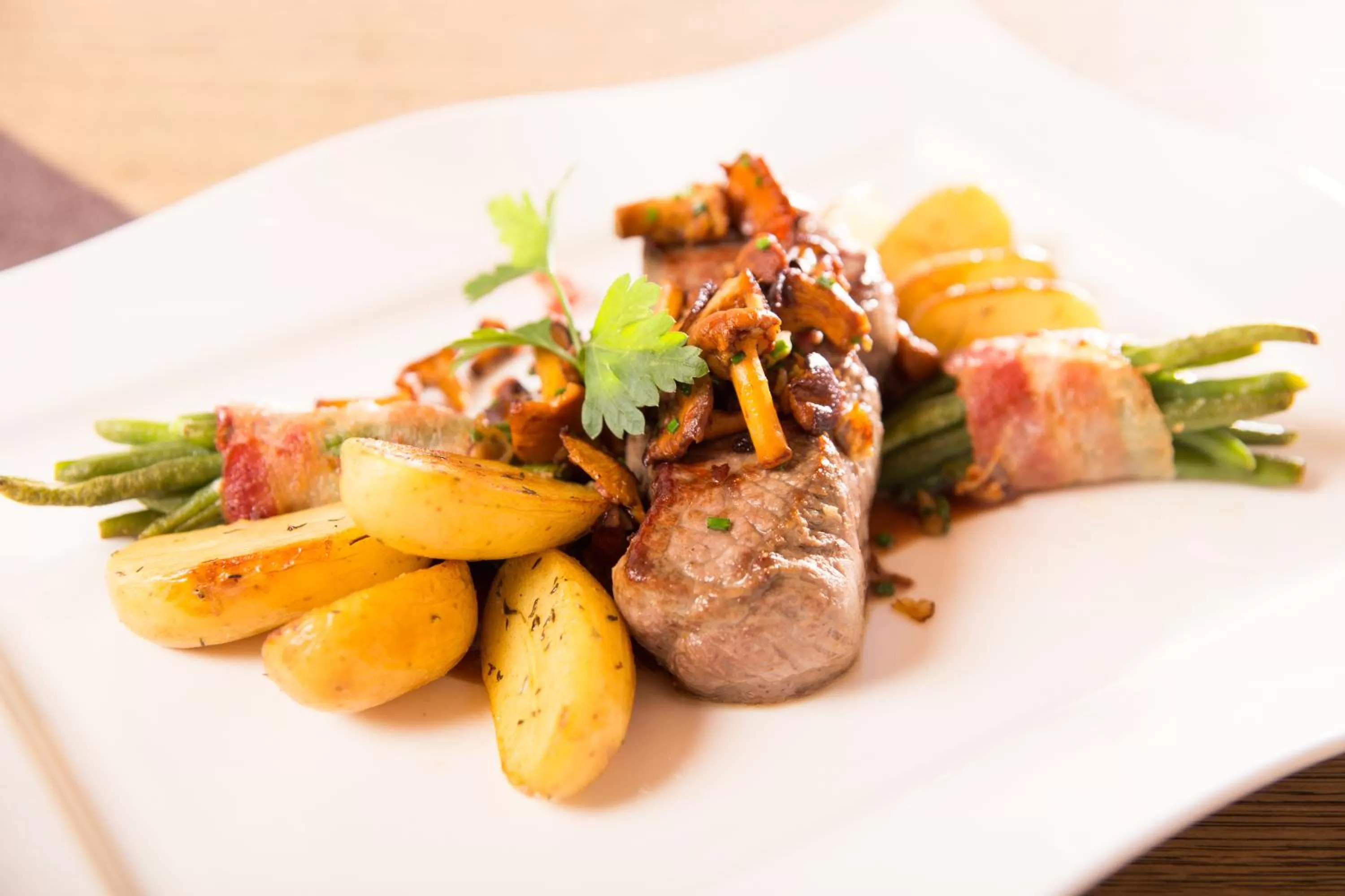 Food close-up in Hotel Zur-Borke