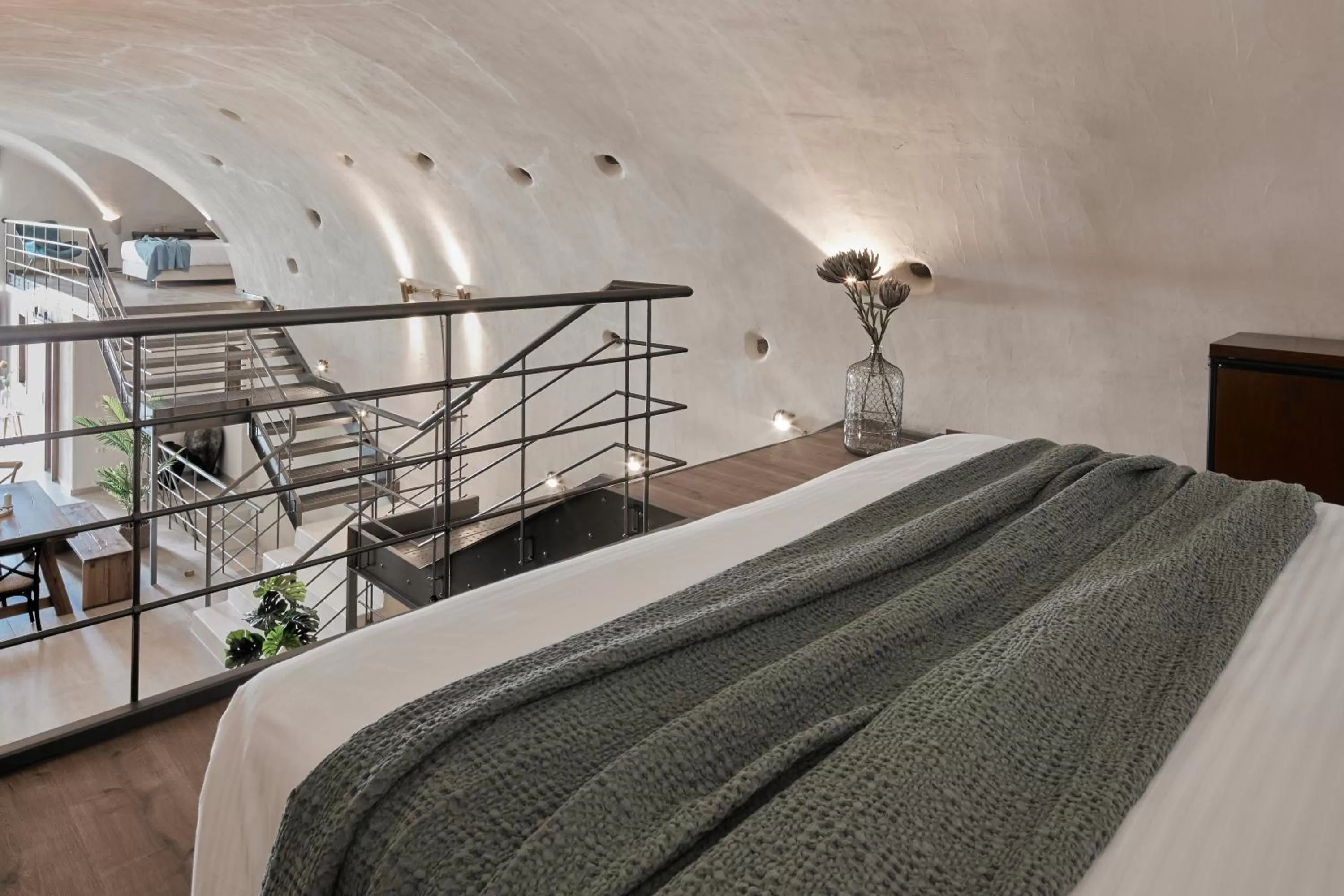 Bed in Winery Hotel 1870