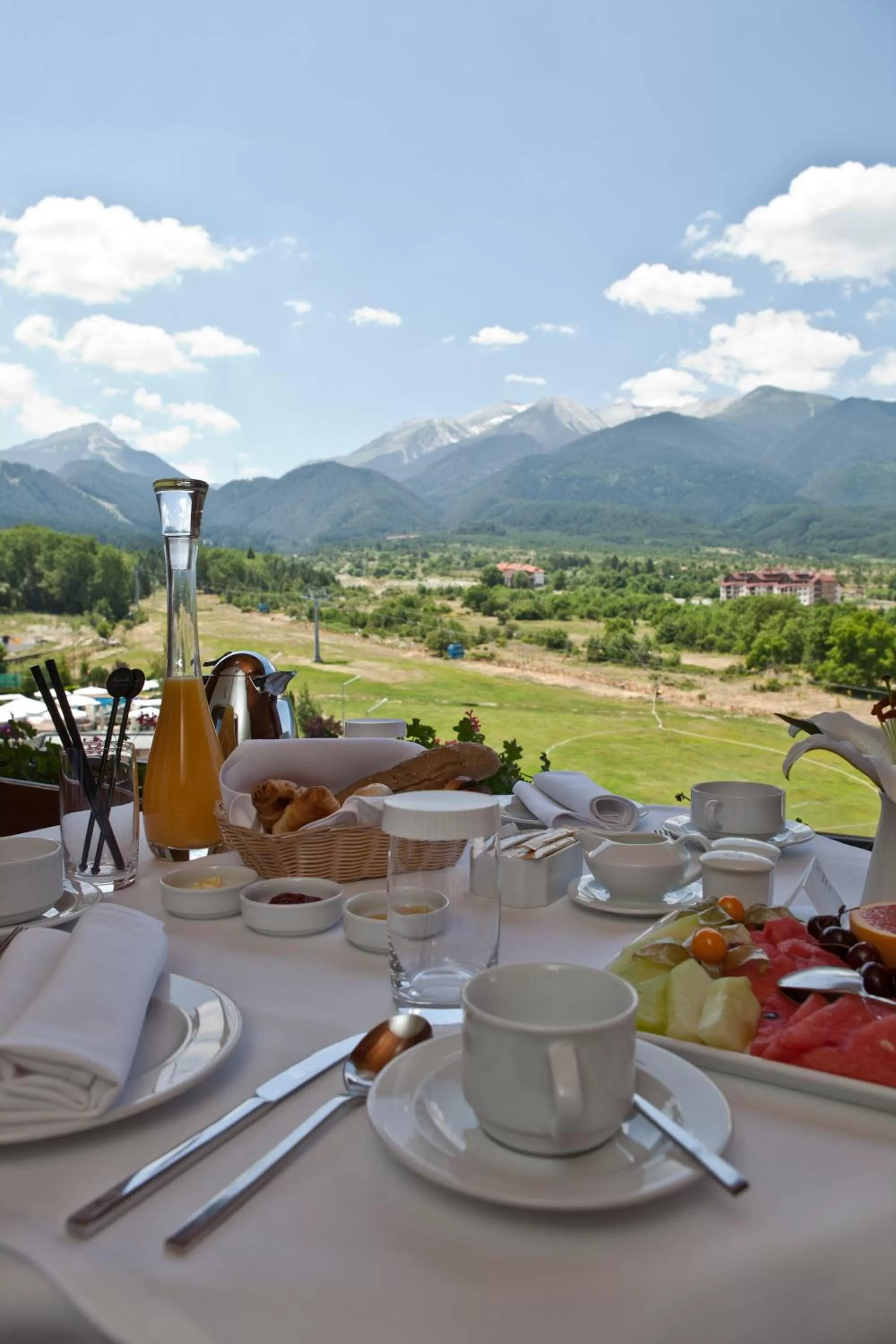 Balcony/Terrace in Kempinski Hotel Grand Arena Bansko