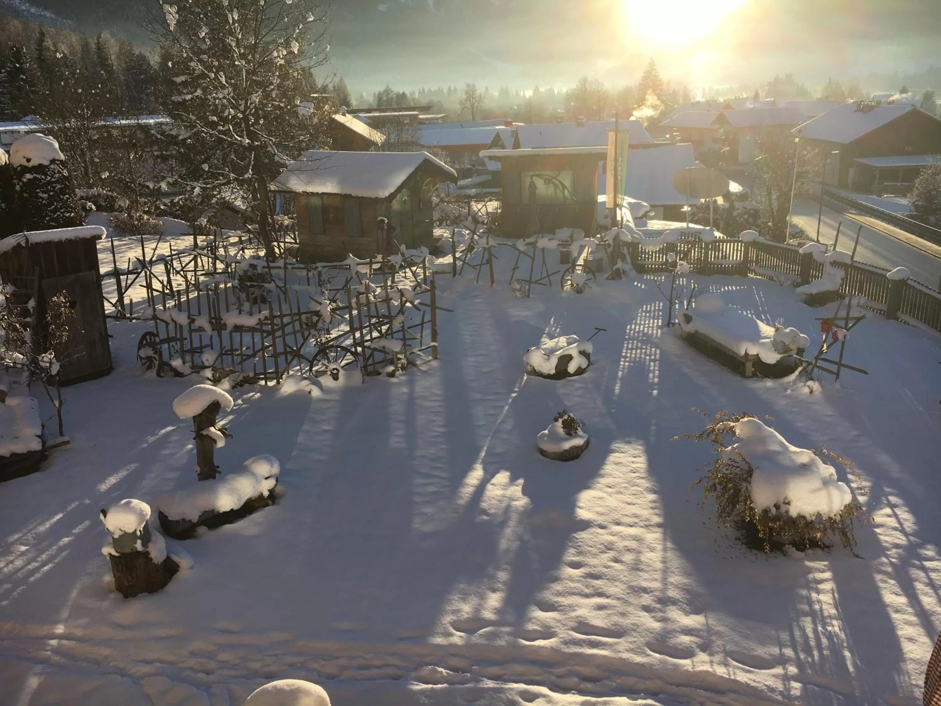 Garden in Hotel zum Urviech -Erwachsenenhotel-