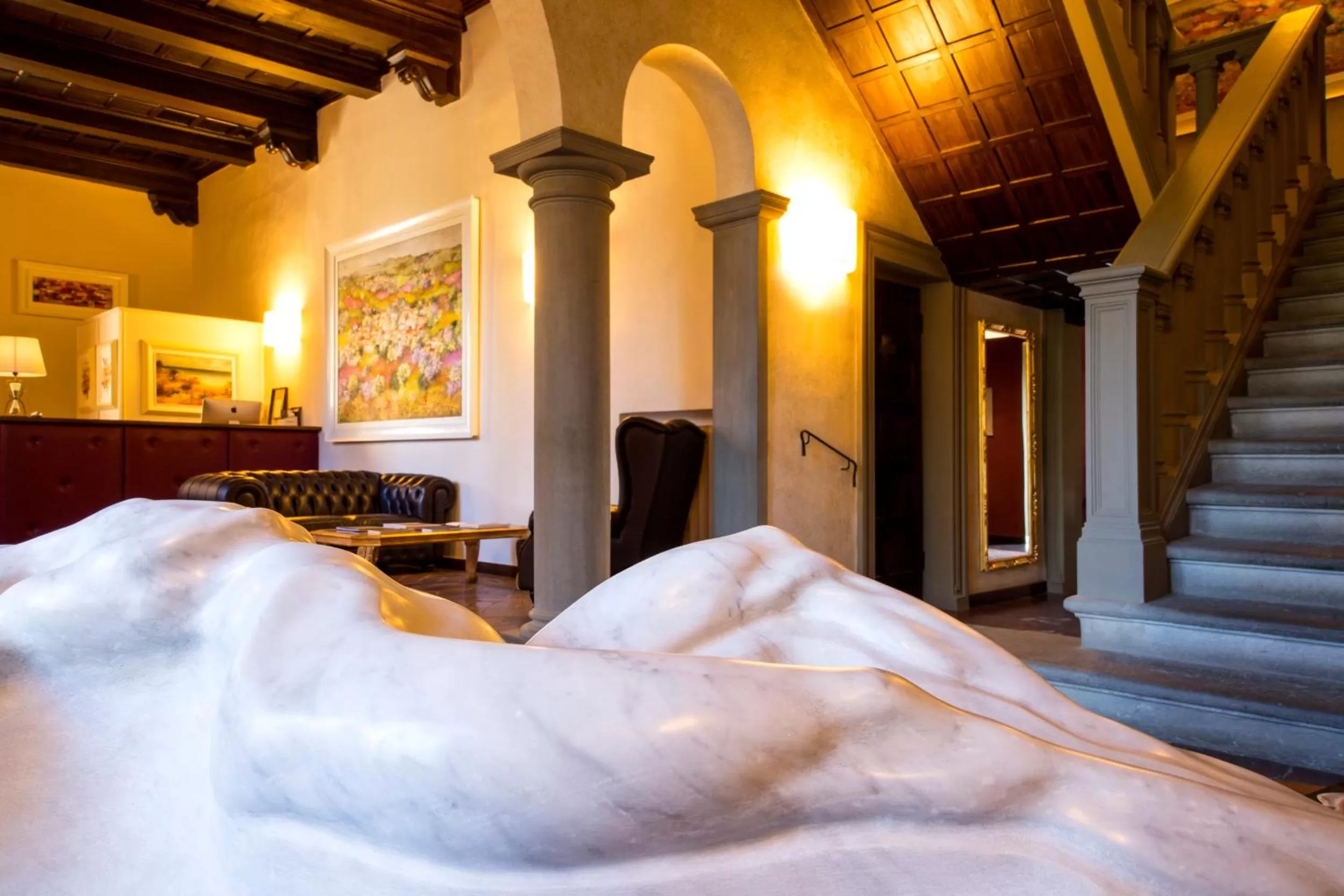 Decorative detail, Bed in Art Hotel Villa Agape - Place of Charme