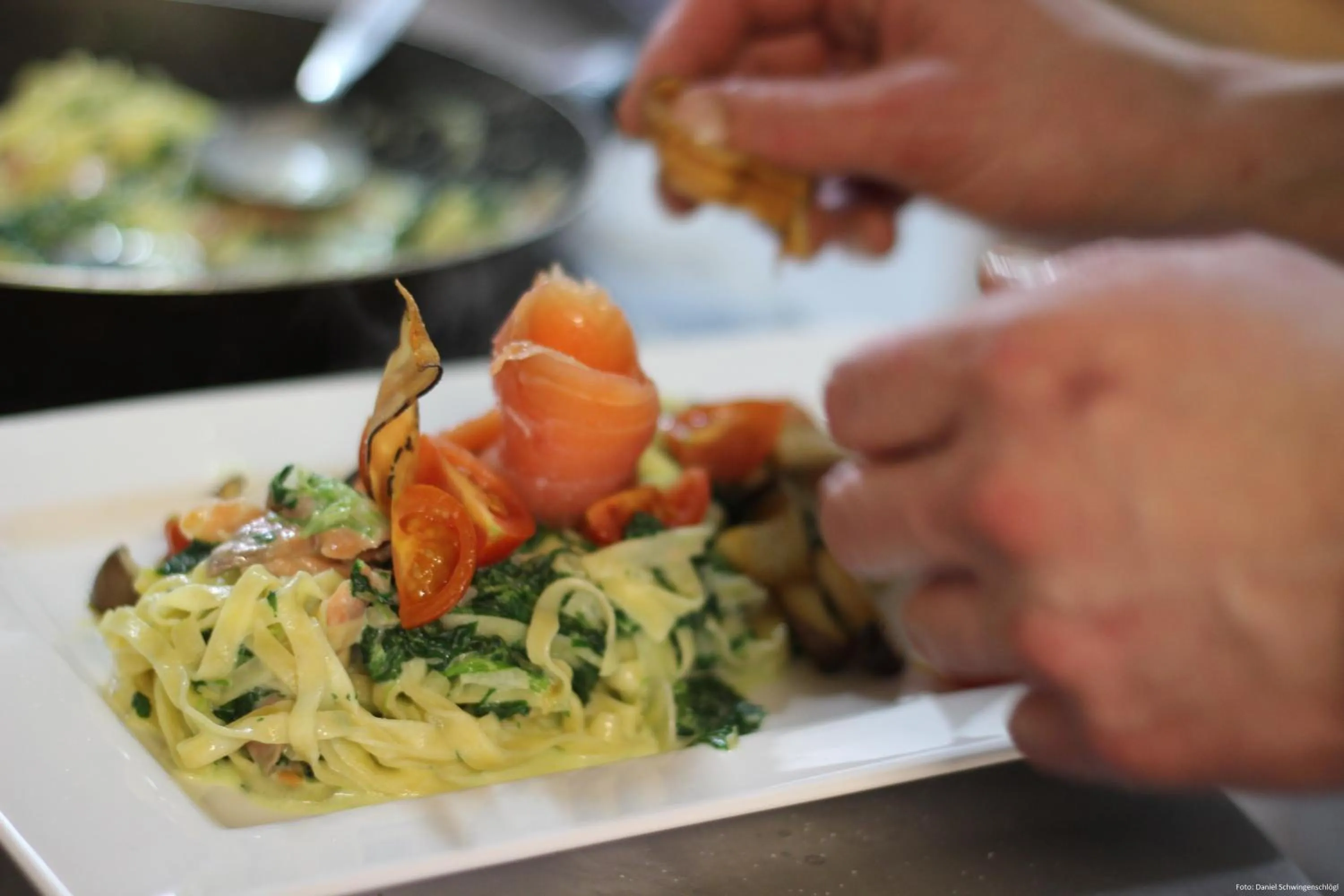 Food close-up in Hotel Rupertihof