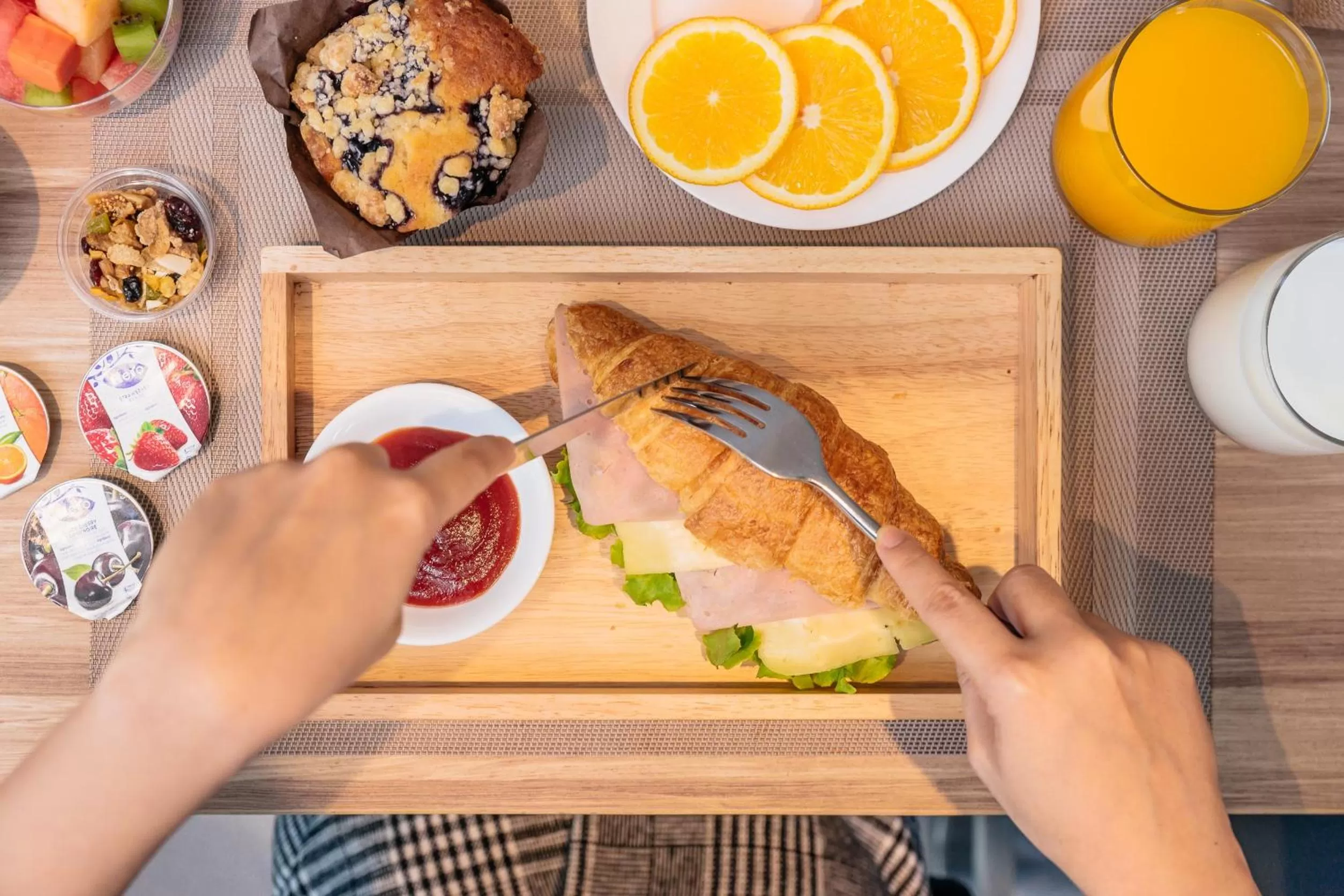 Food and drinks in Vib Best Western Sanam Pao