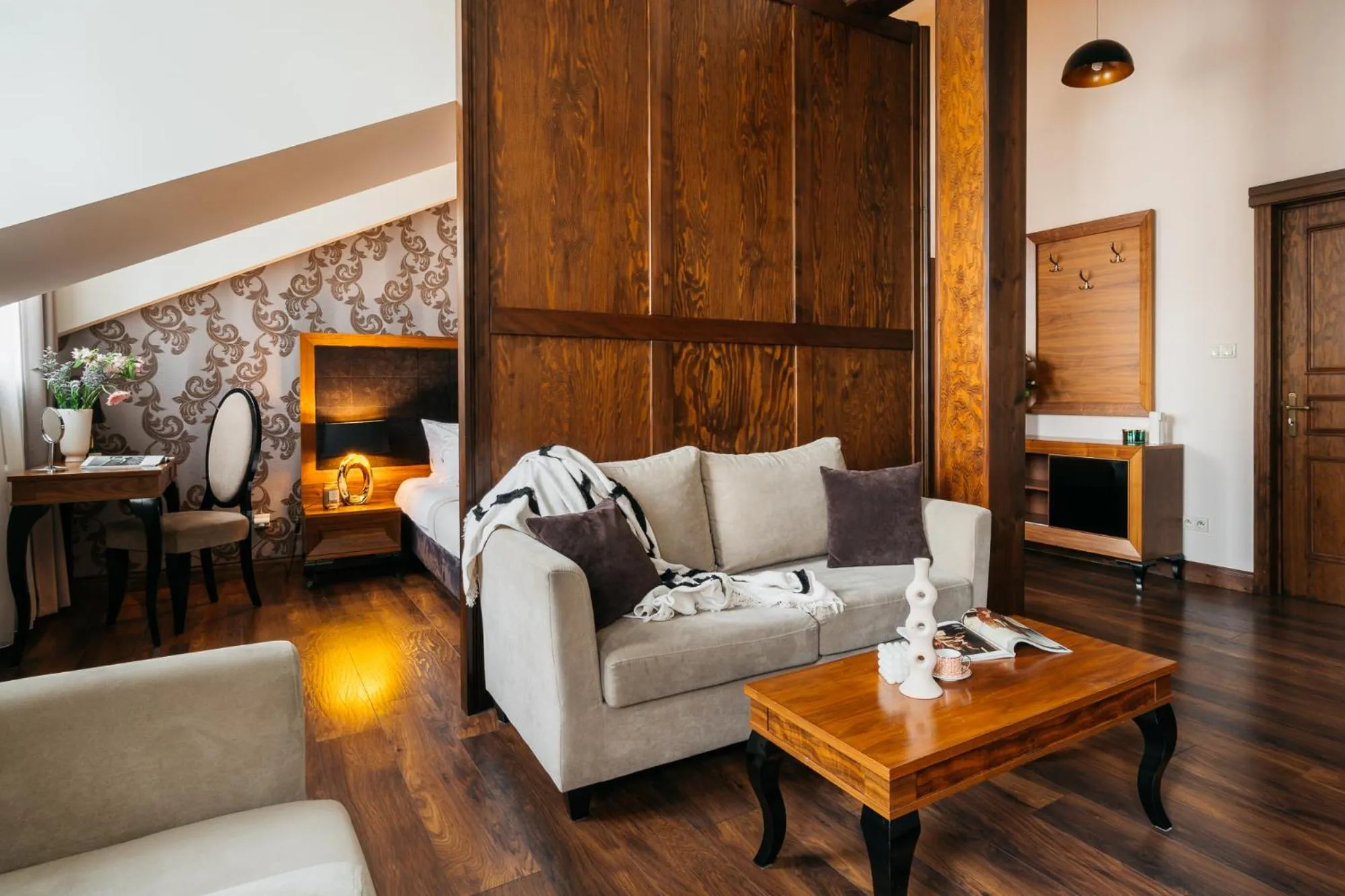 TV and multimedia in Topolowa Residence - LoftAffair Collection