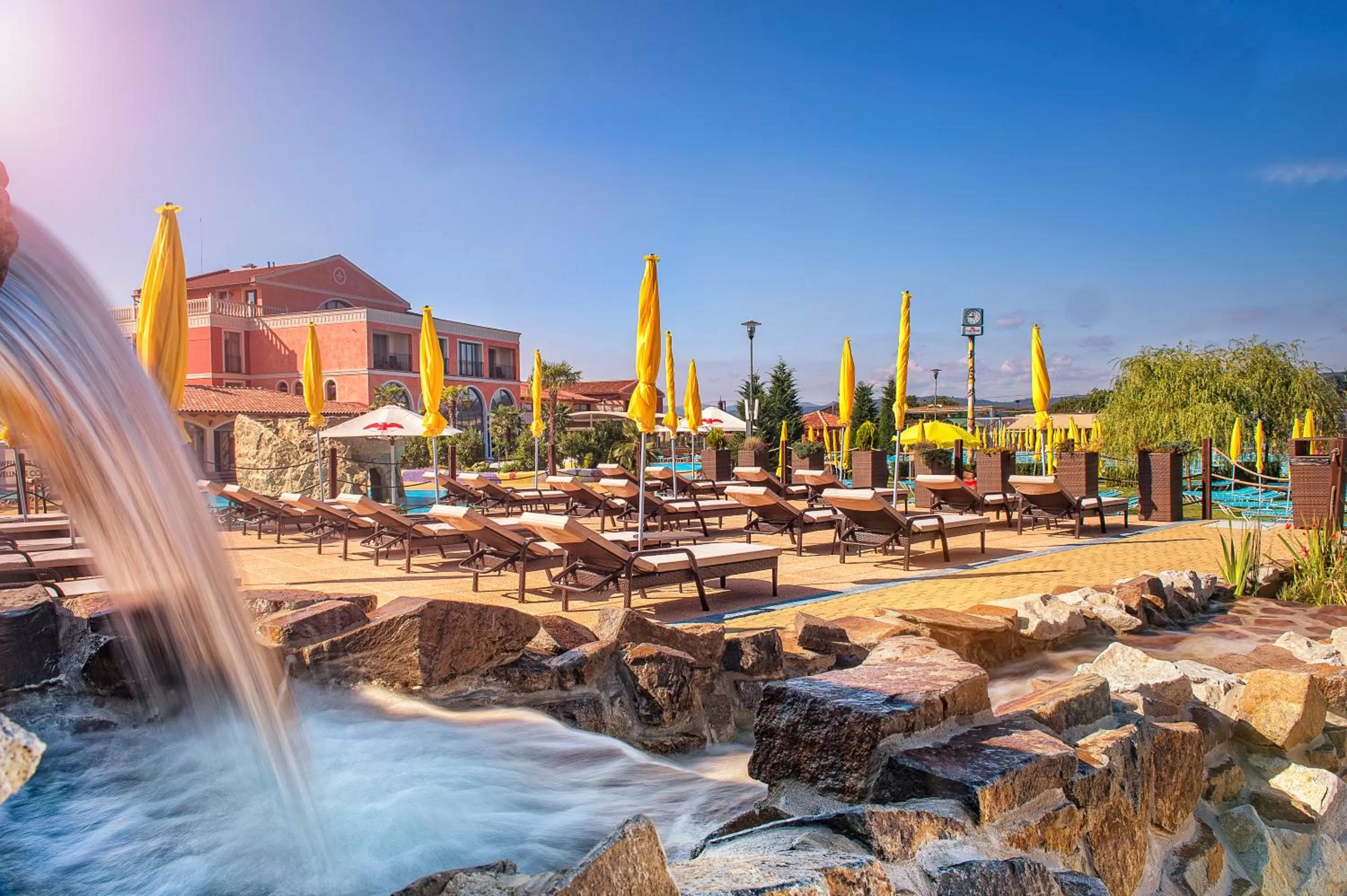 Pool view in Villa Plaza Boutique Hotel & Spa
