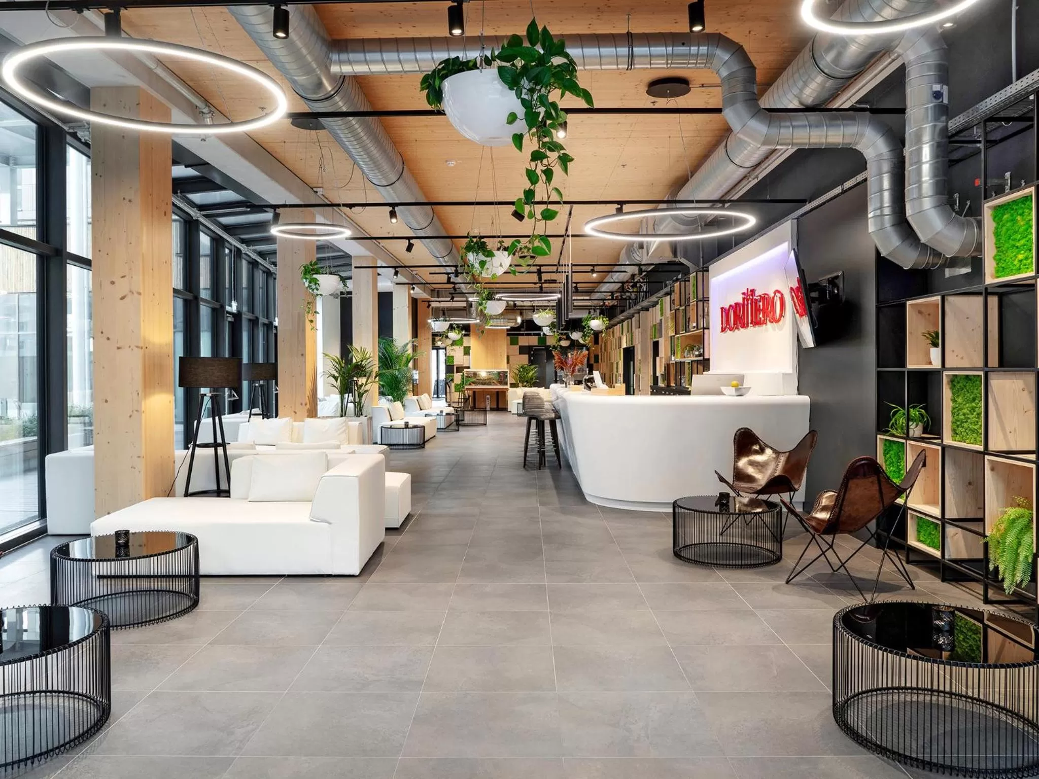 Lobby or reception in DORMERO HoHo Wien