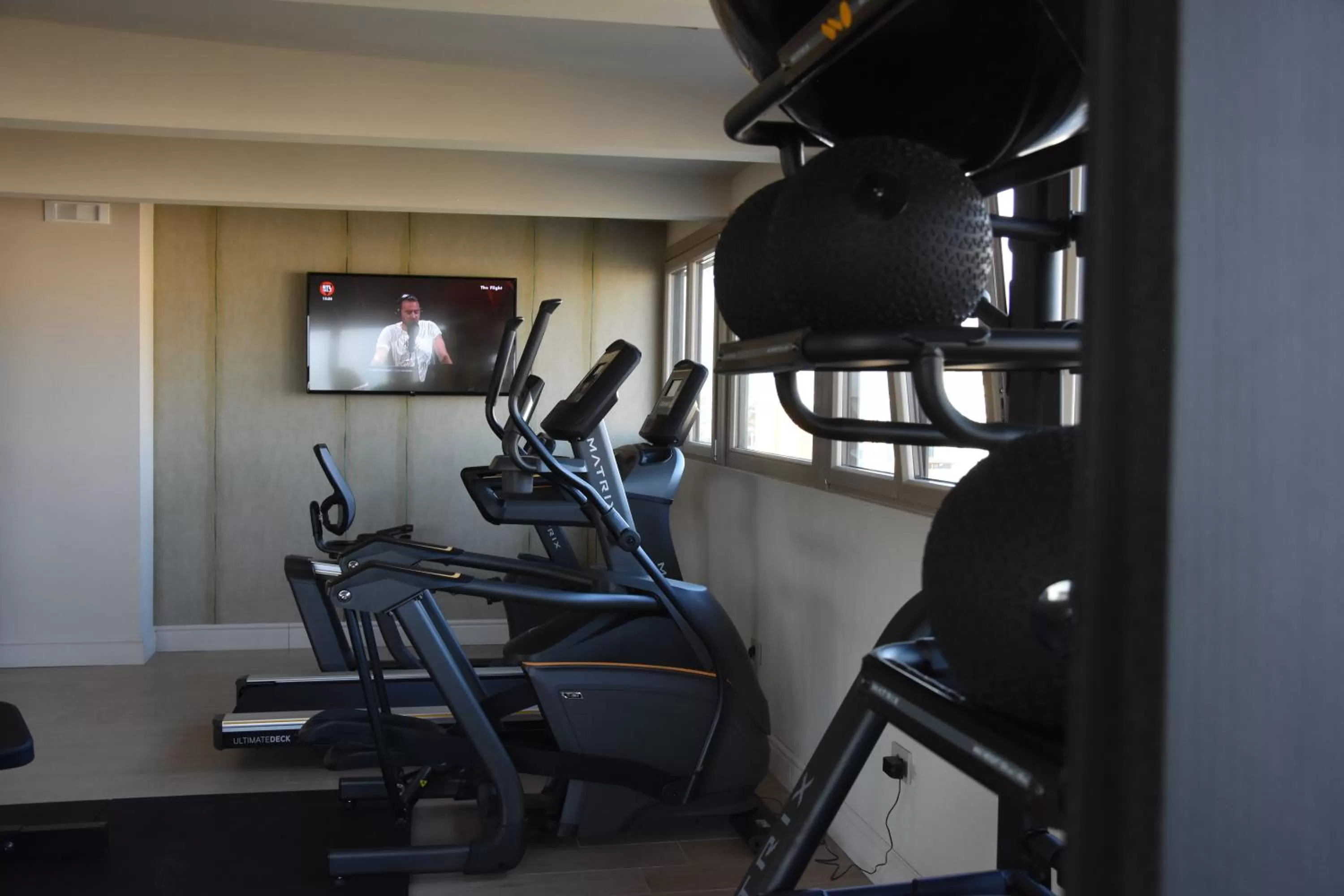 Fitness centre/facilities in Hotel Commercio