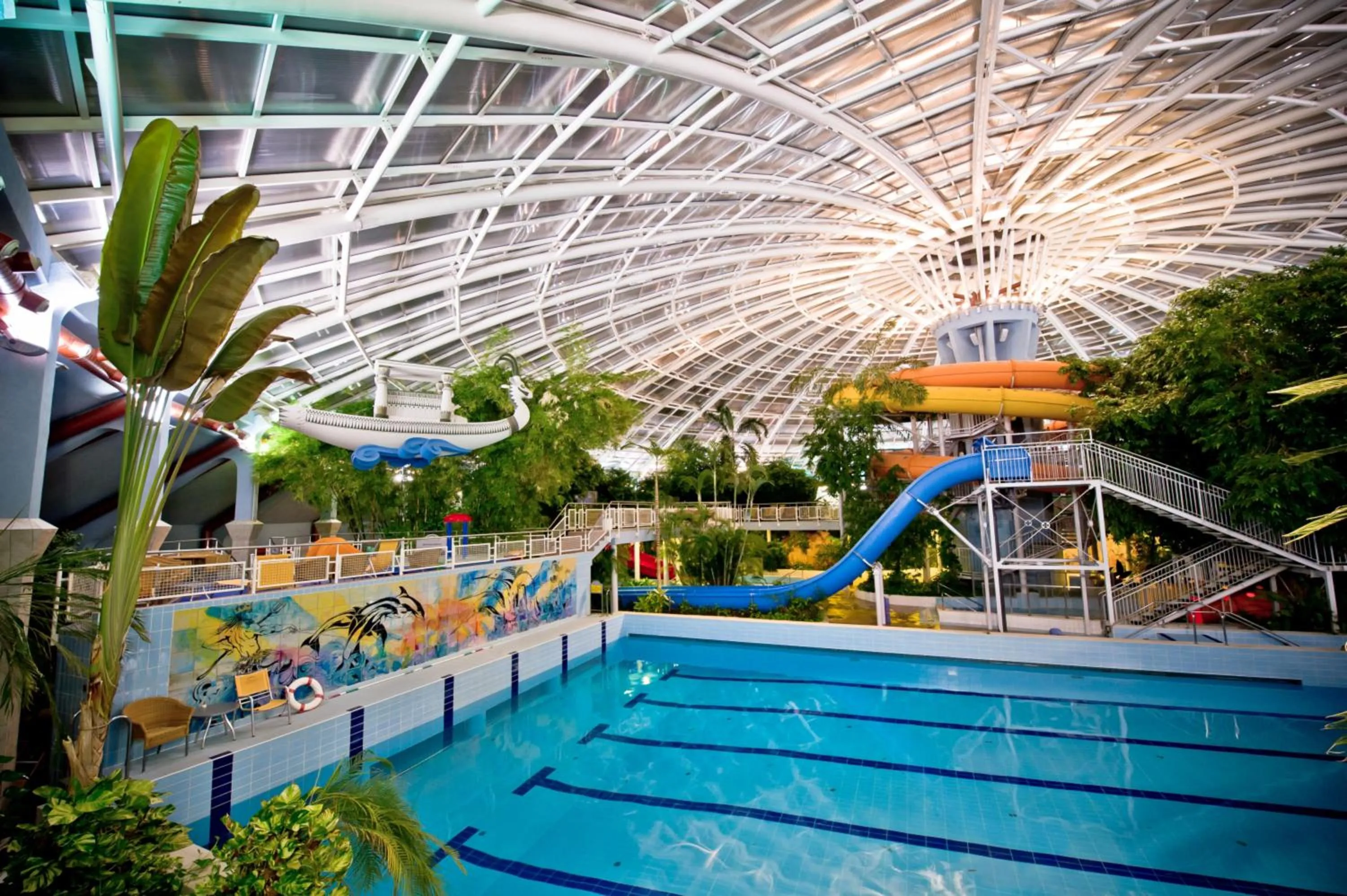Aqua park in Aquaticum Debrecen Termal & Wellness Hotel