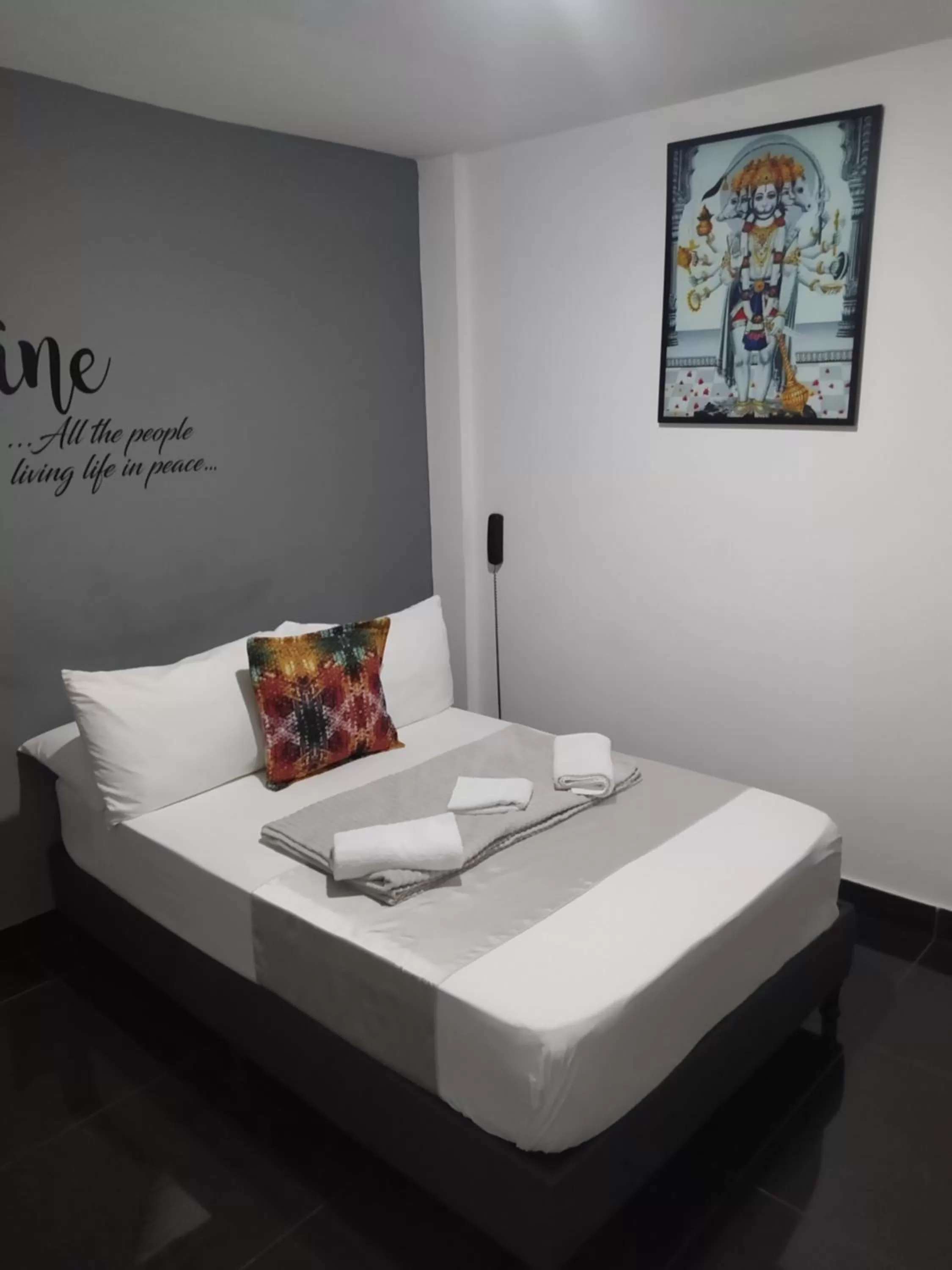 Bed in Hotel Aura Medellin