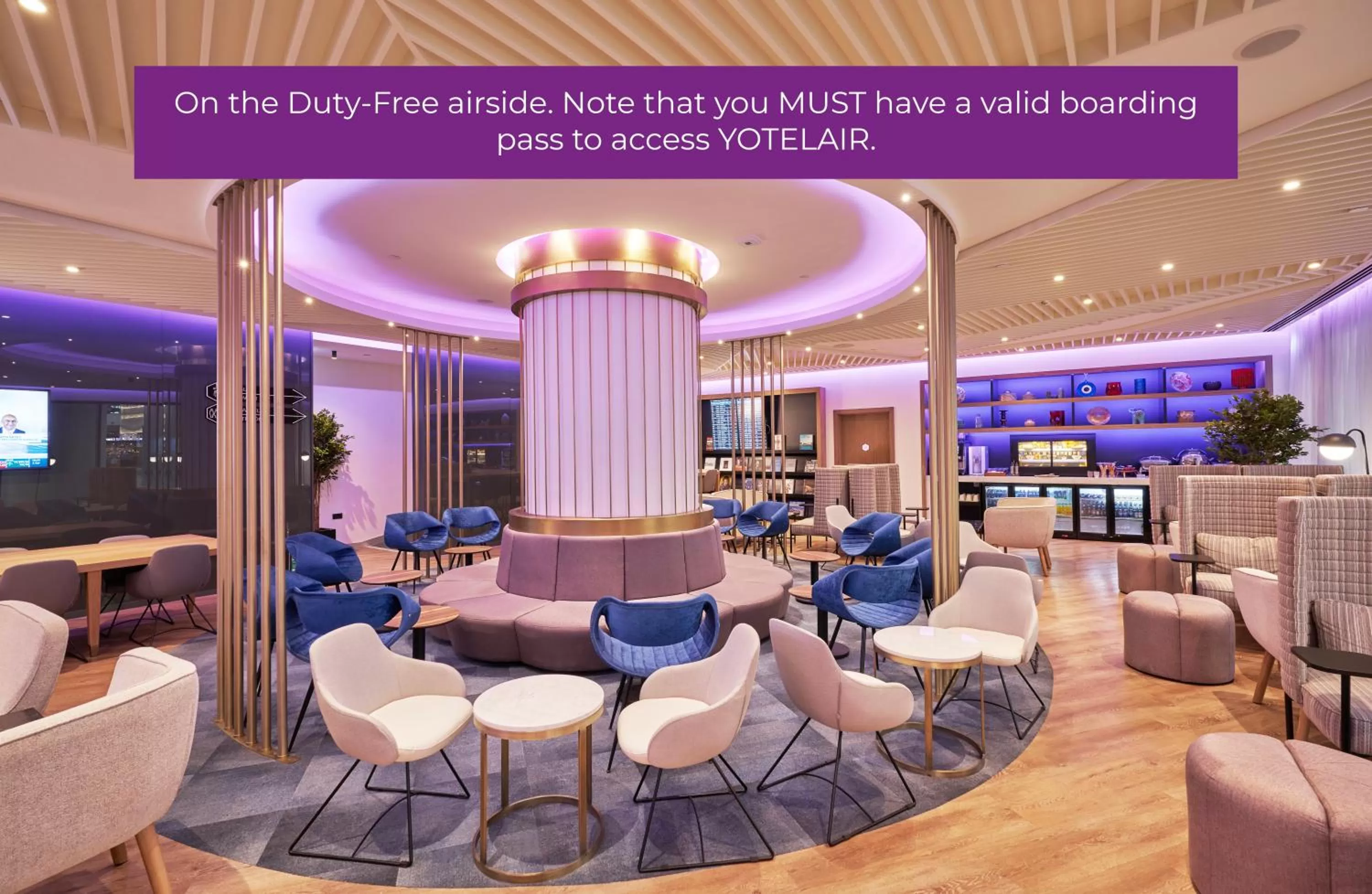 Restaurant/places to eat in YOTELAIR Istanbul Airport, Duty free - International Transit area