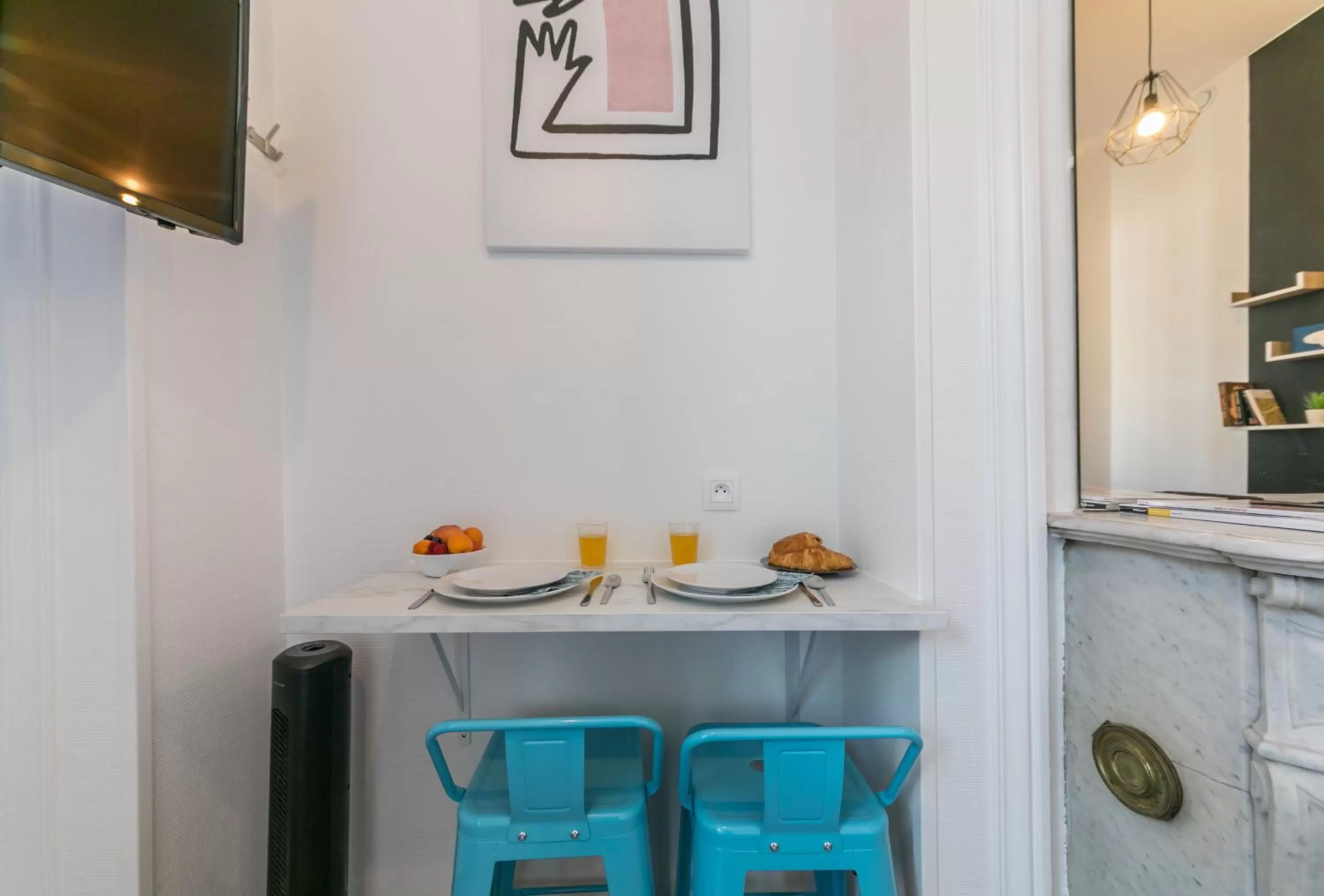 Dining area in WS Haussmann - La Fayette