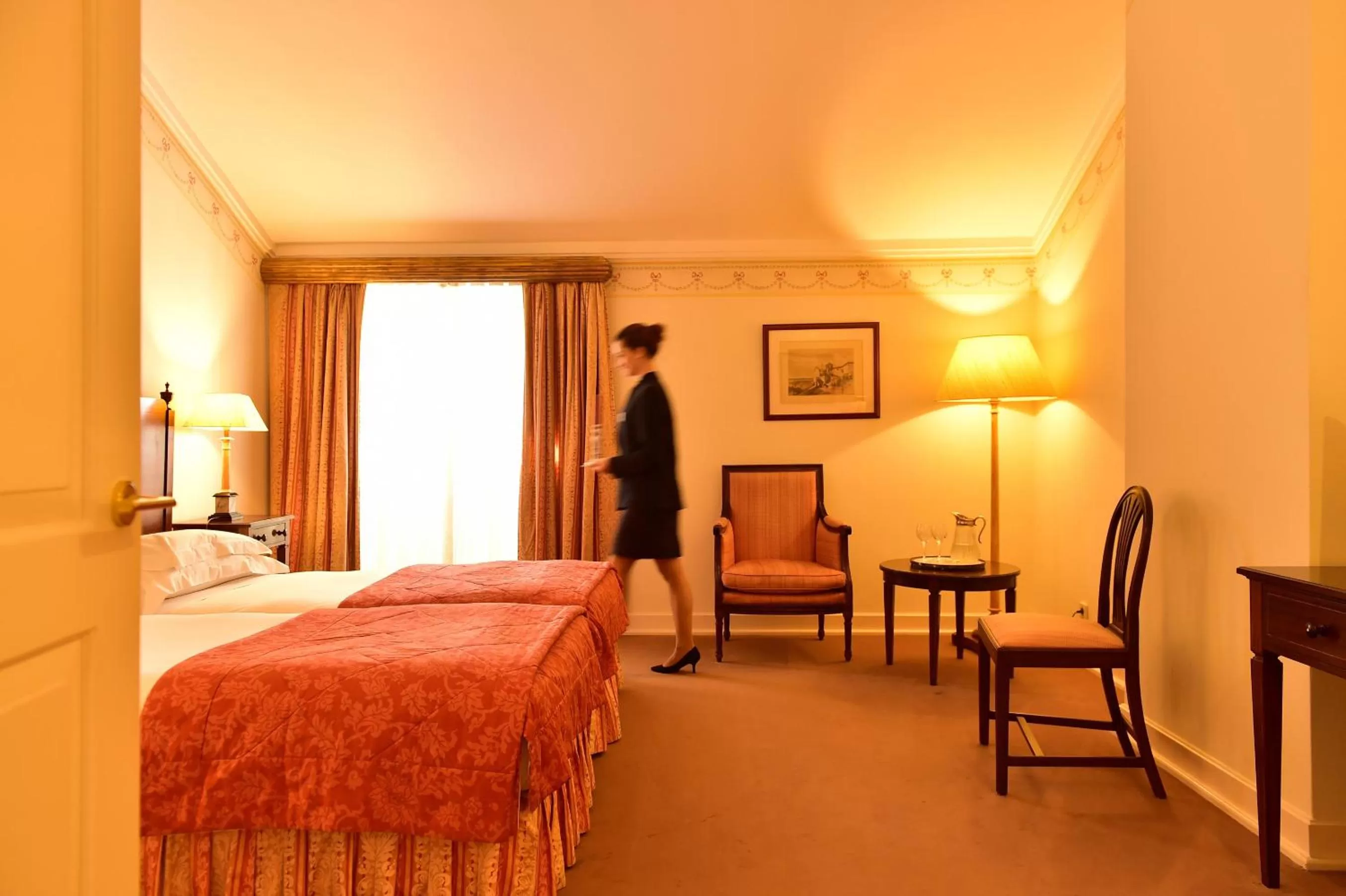 Photo of the whole room, Bed in Pousada Palacio de Queluz