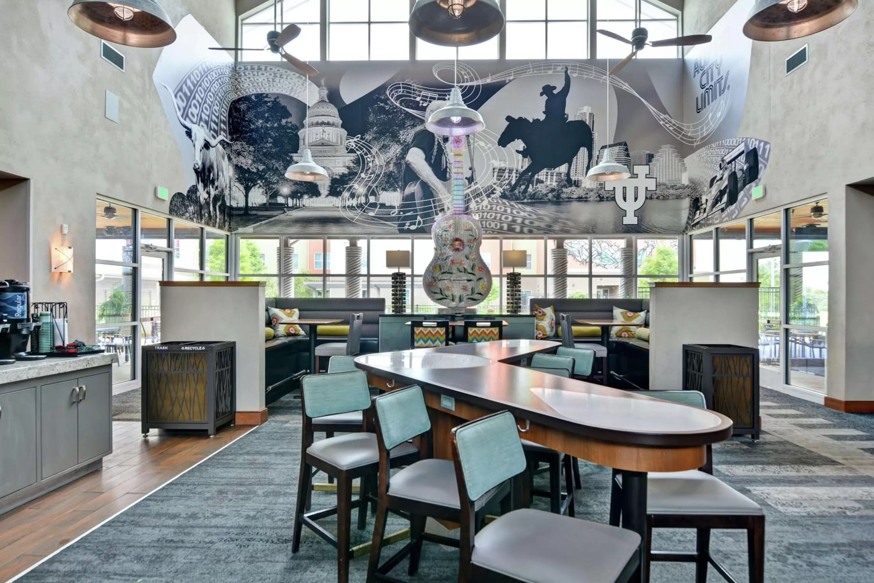 Lobby or reception in Homewood Suites TechRidge Parmer @ I-35