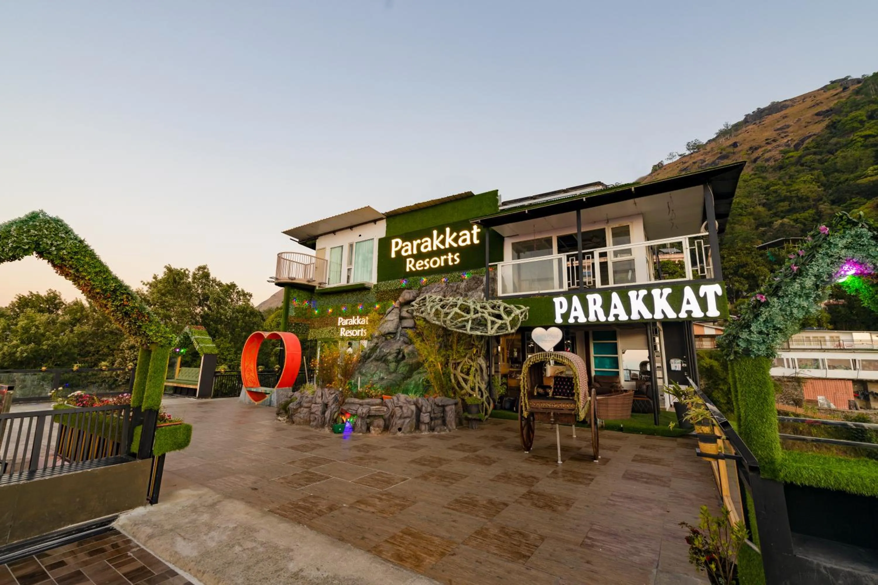 Balcony/Terrace in Parakkat Nature Resort