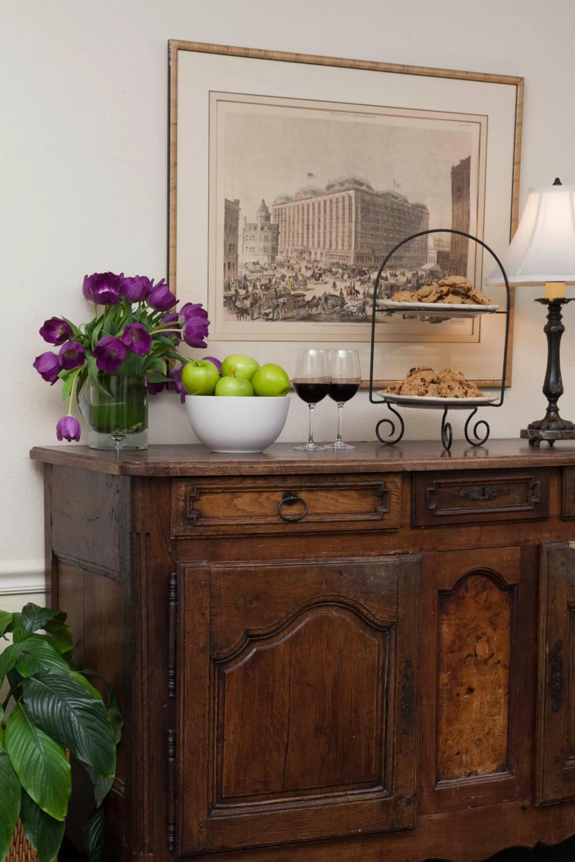 Decorative detail in Inn at Sonoma, A Four Sisters Inn