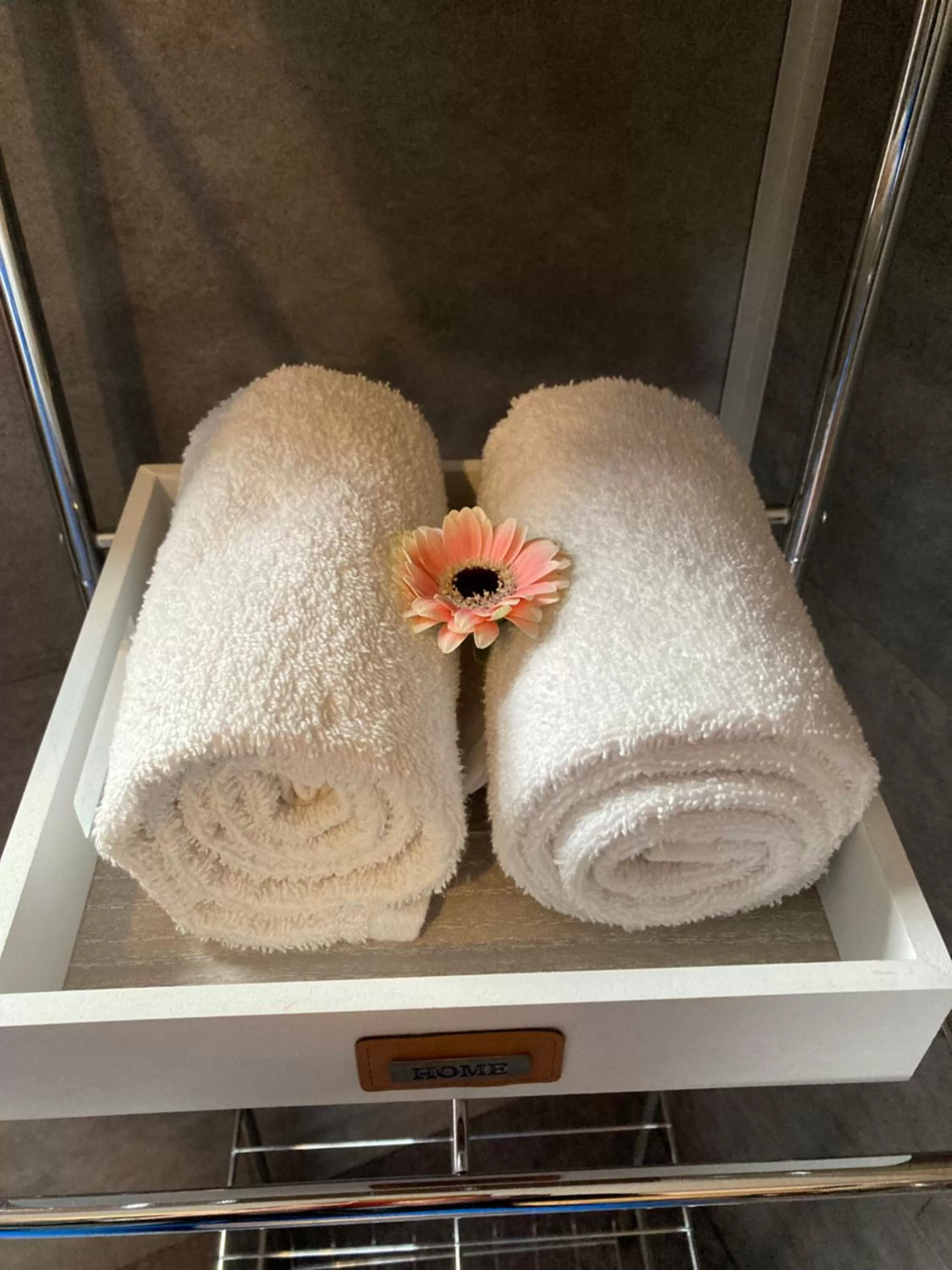 towels in Le Nid d'Ange