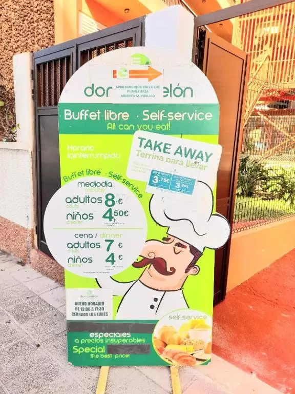 Restaurant/places to eat in Alfa Omega (VALLE-LUZ)
