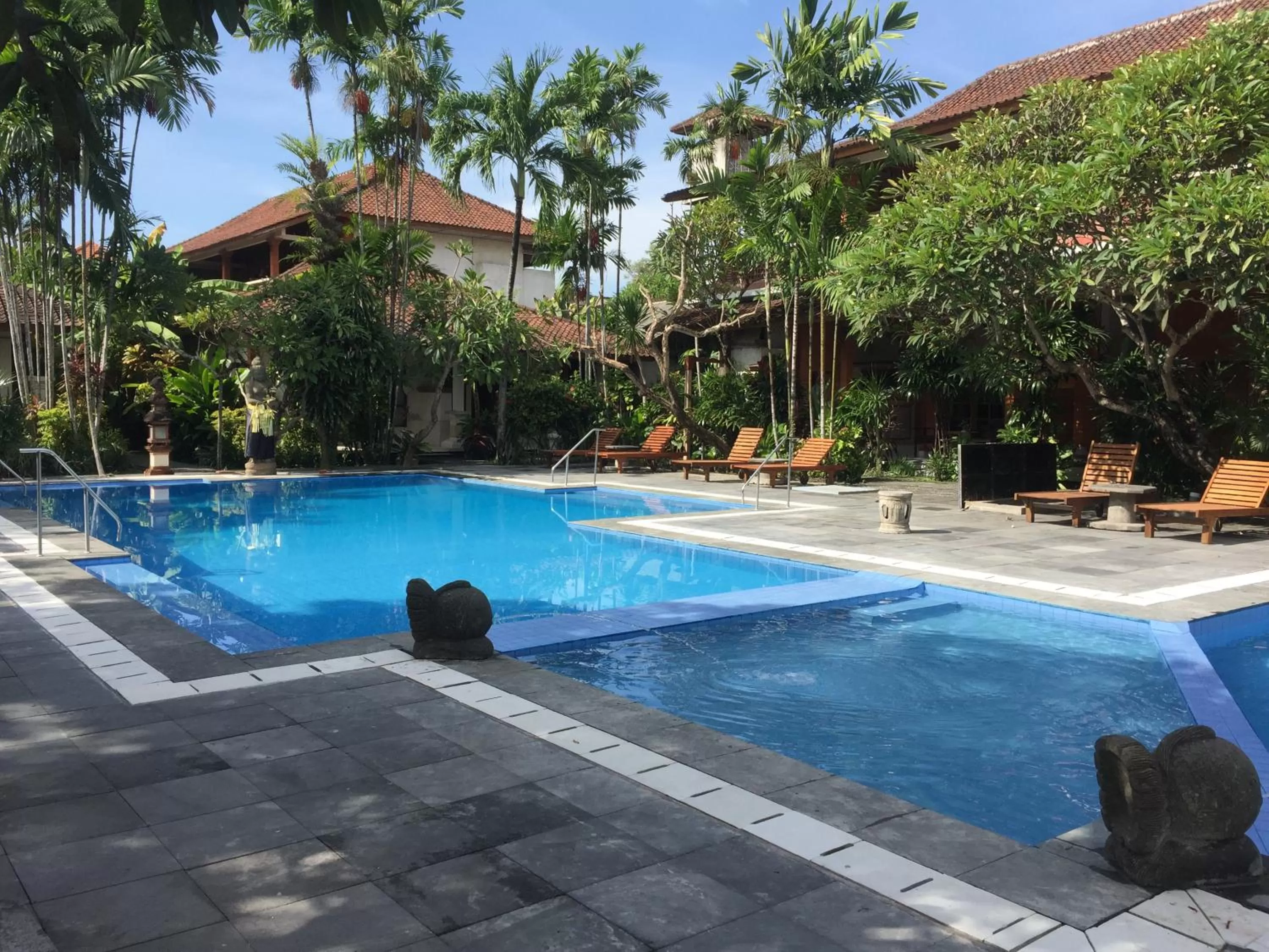 Natural landscape in Bumi Ayu Bungalow Sanur