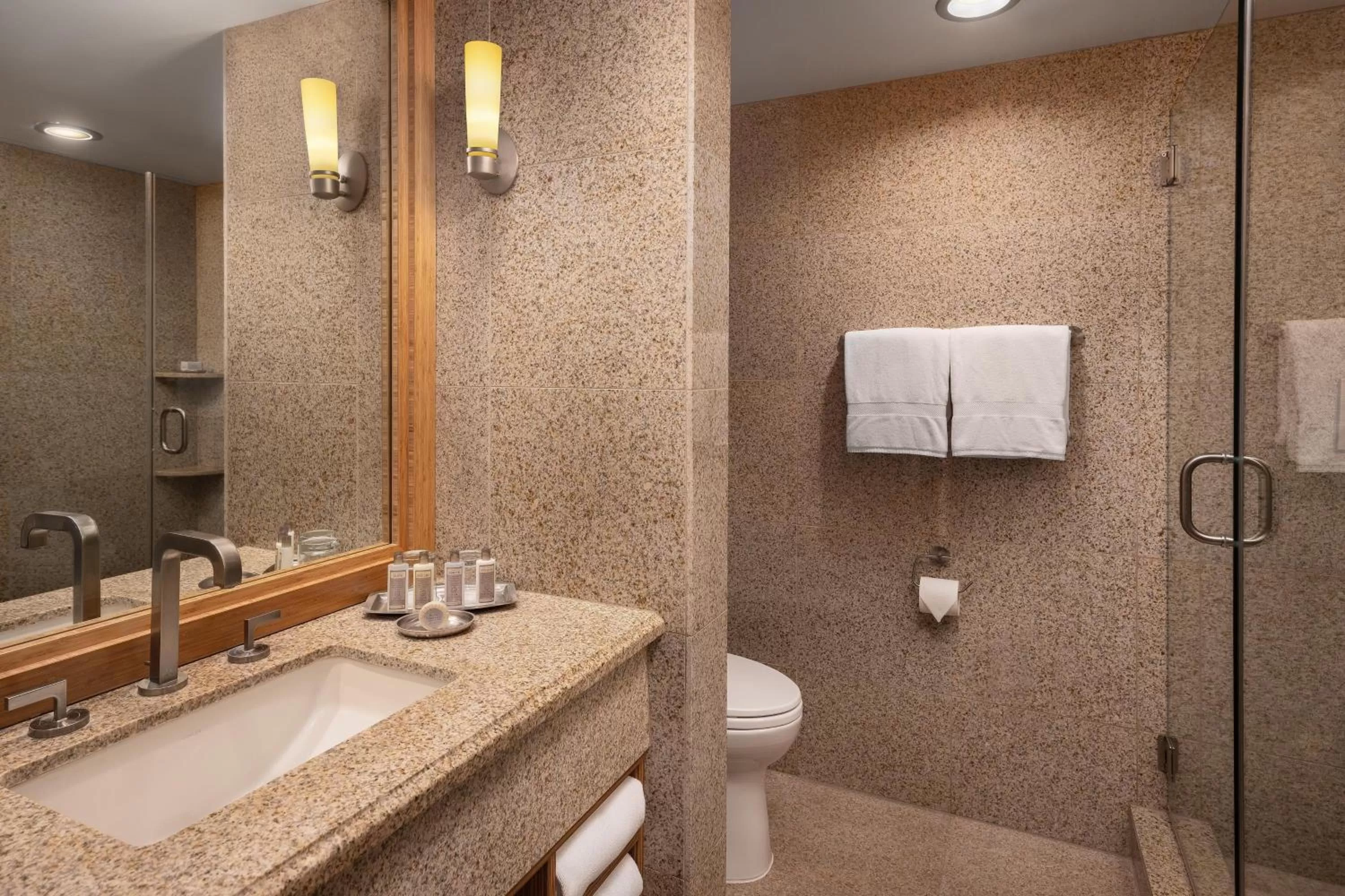 Bathroom in Avenue of the Arts Costa Mesa, a Tribute Portfolio Hotel