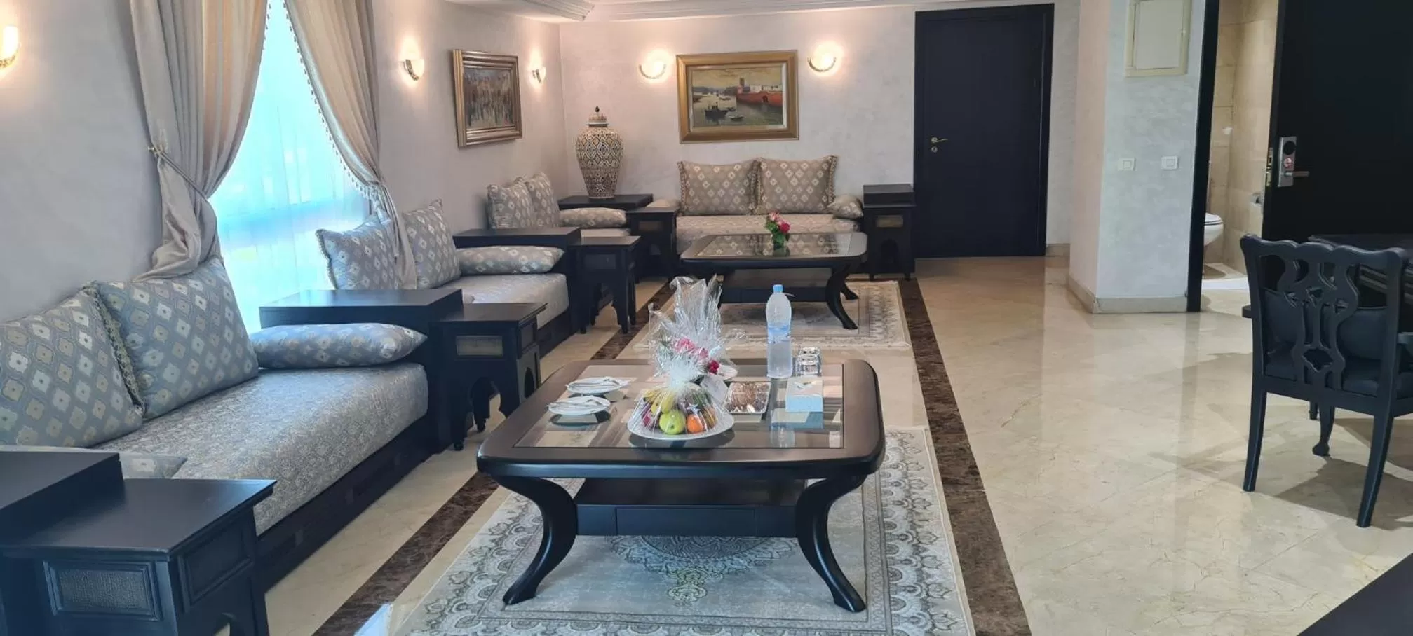 Living room in Farah Rabat