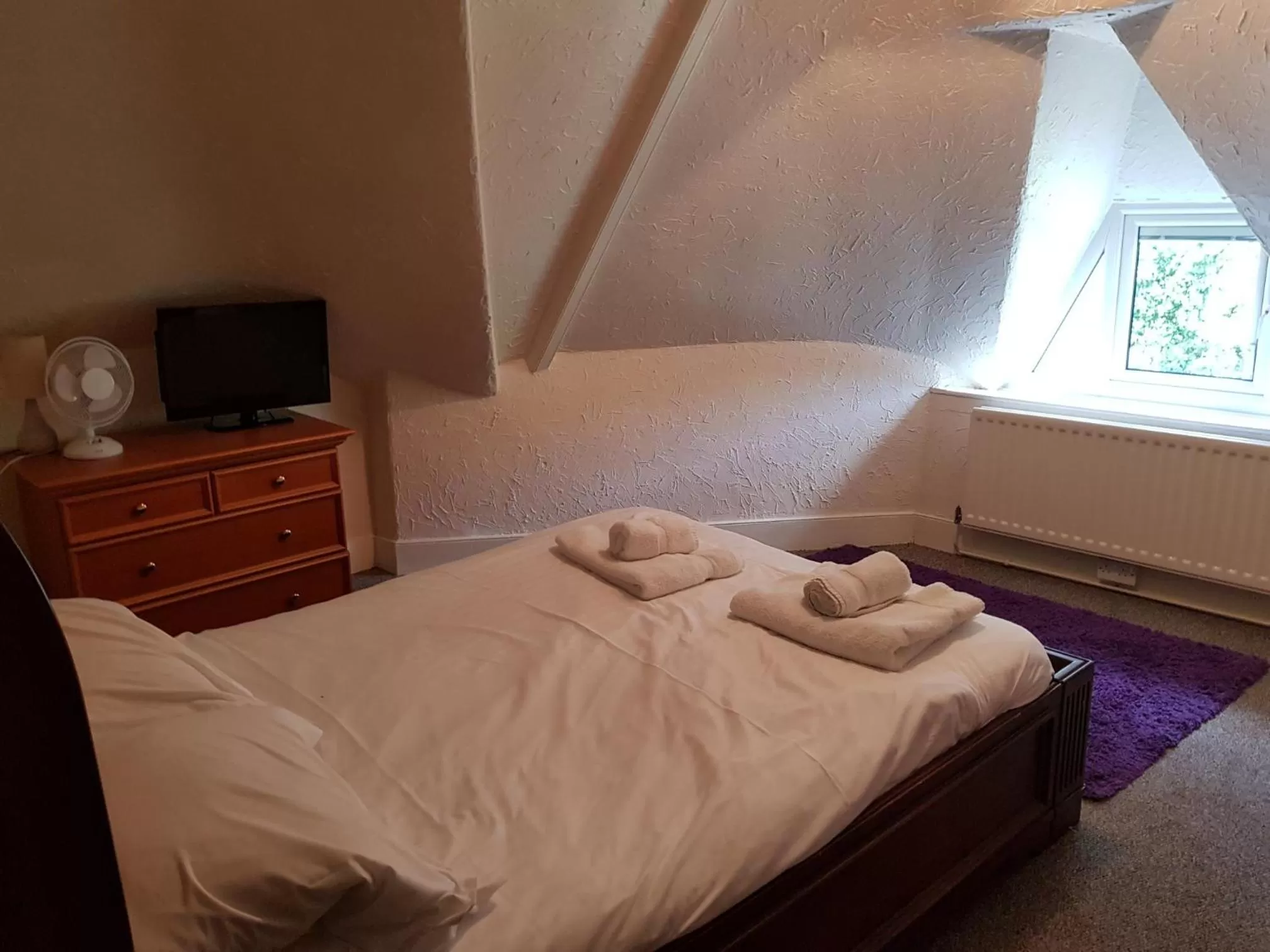 Bed in Glan Aber Hotel