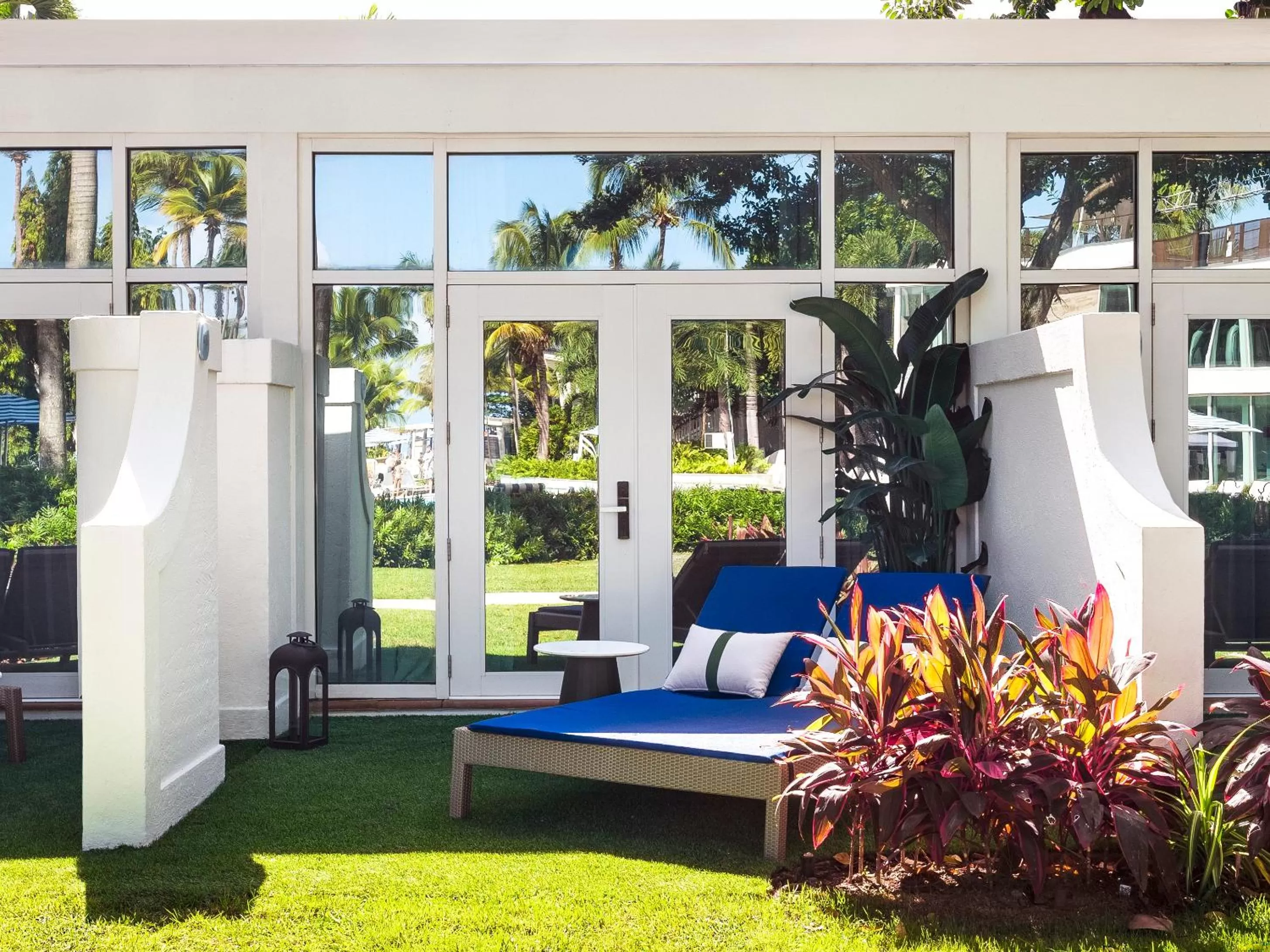 Patio in Fairmont El San Juan Hotel