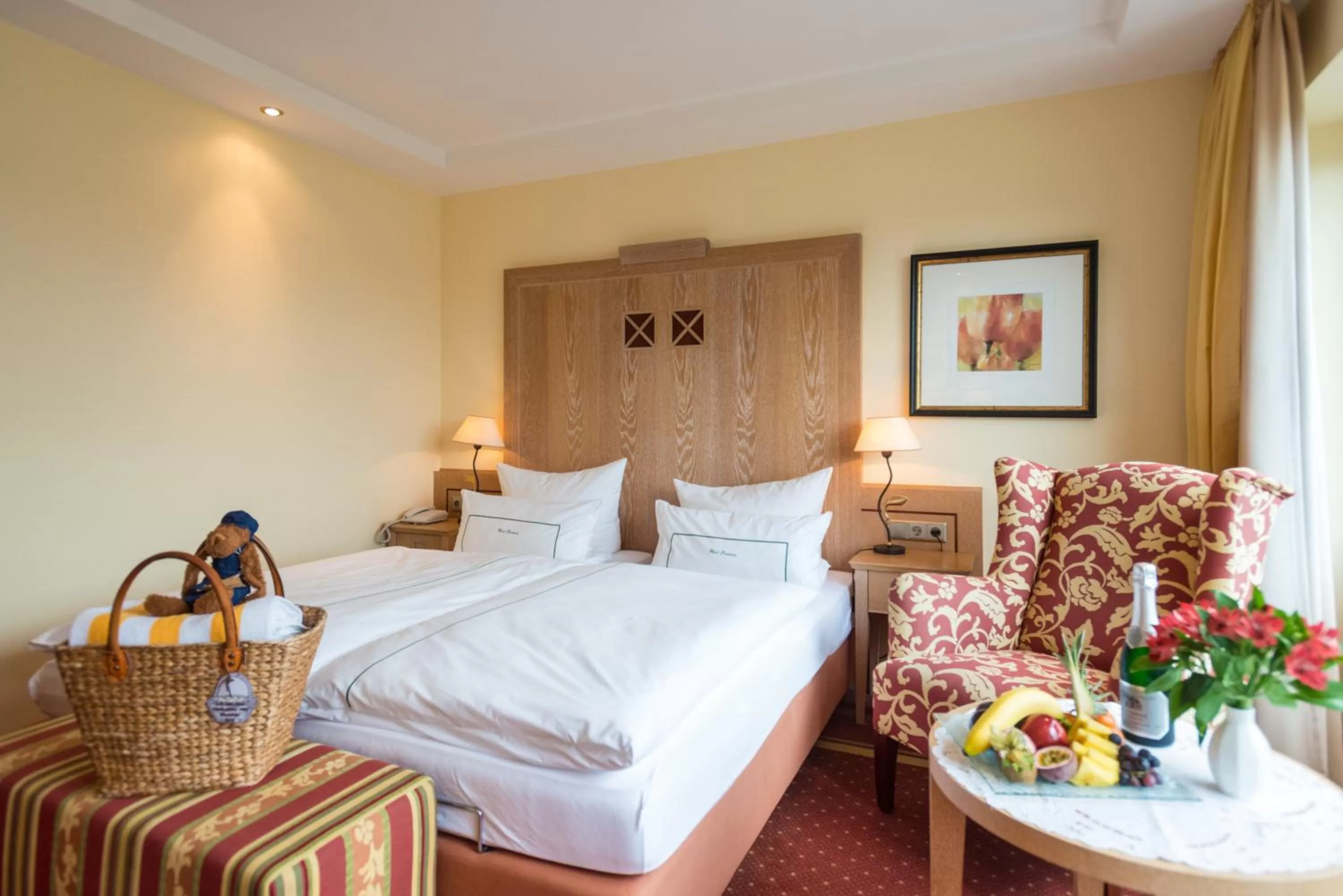 Bed in Hotel Panorama