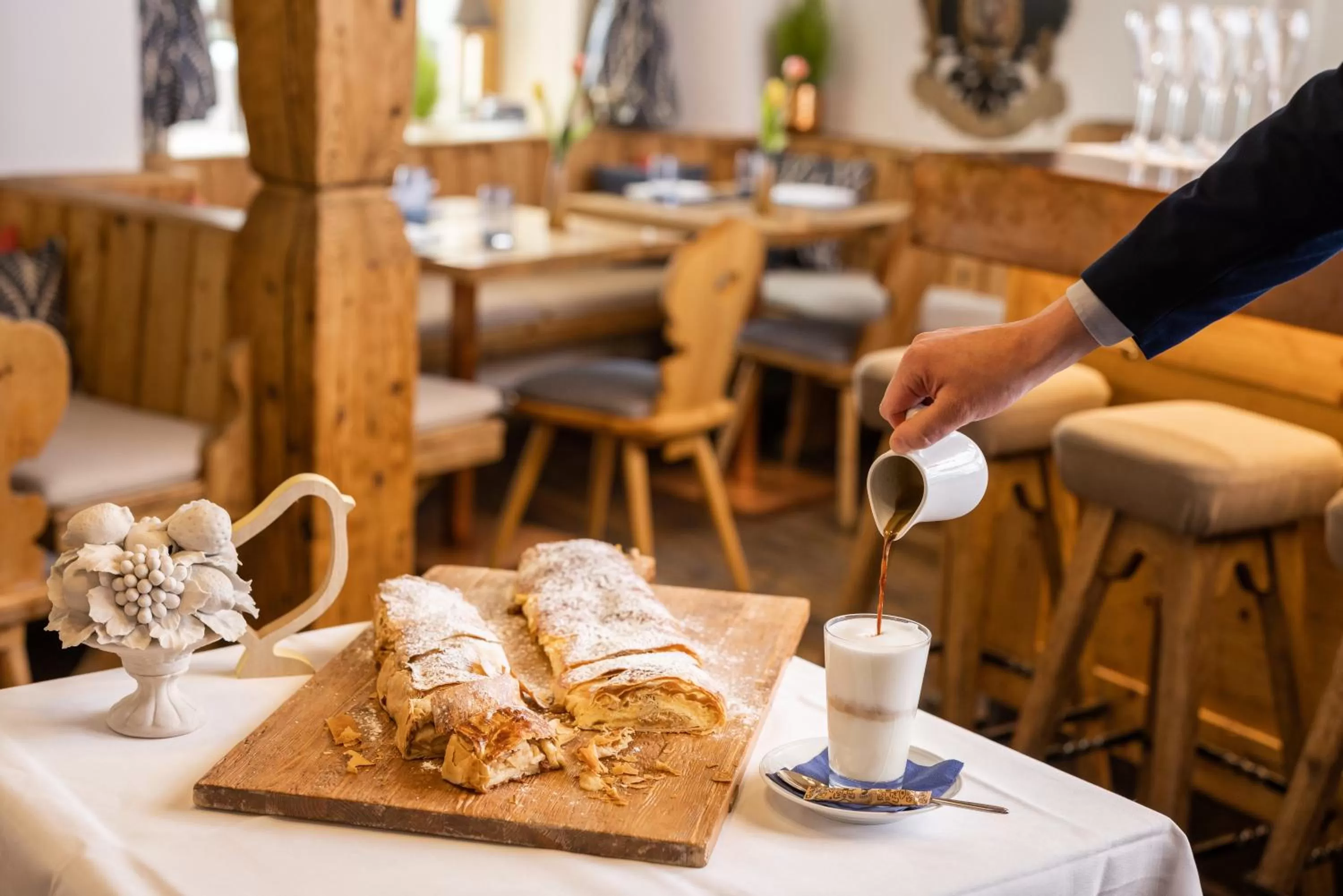 Food close-up in Small Luxury Hotel Goldgasse