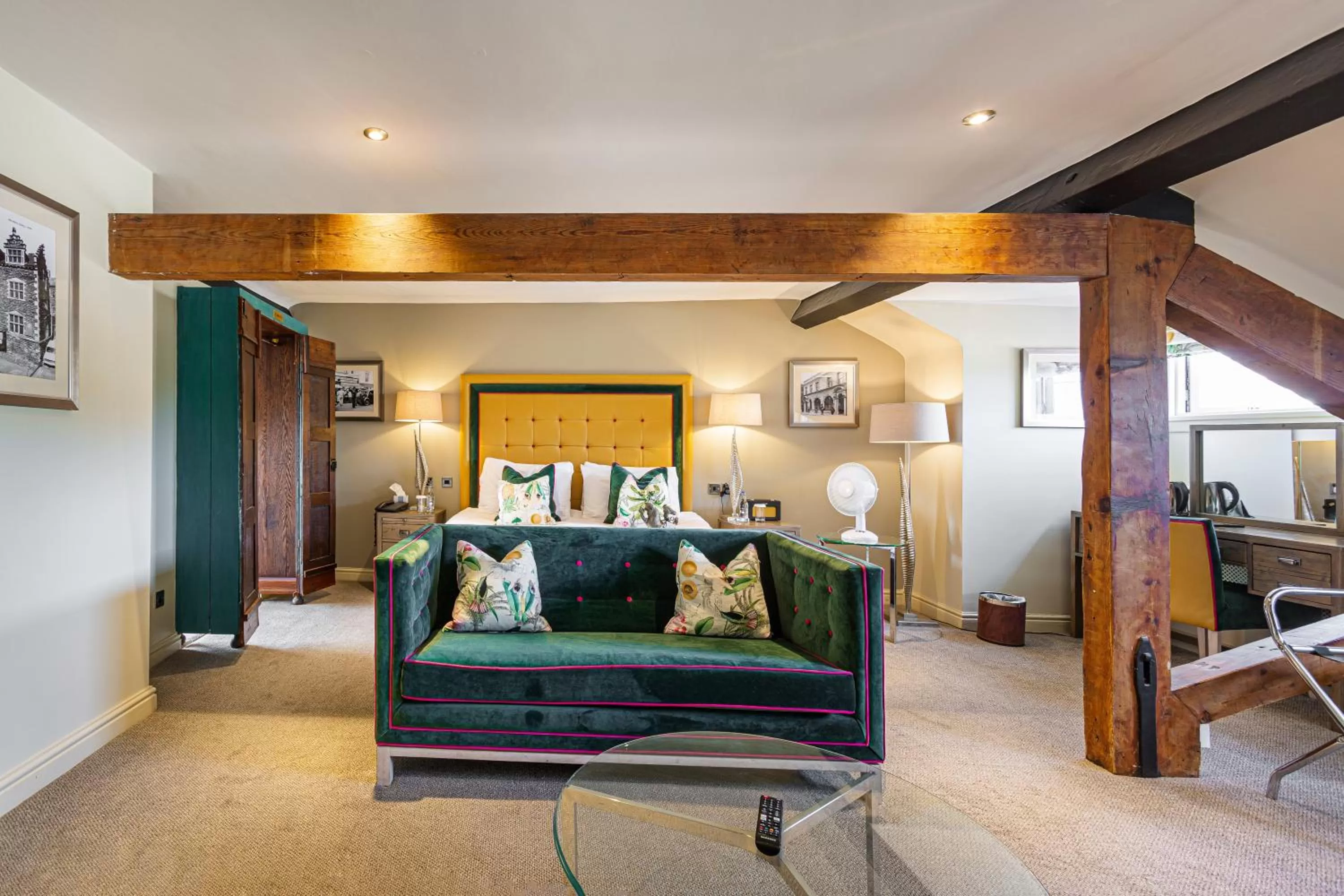 Bed in The Castle Hotel, Conwy, North Wales - The Coaching Inn Group