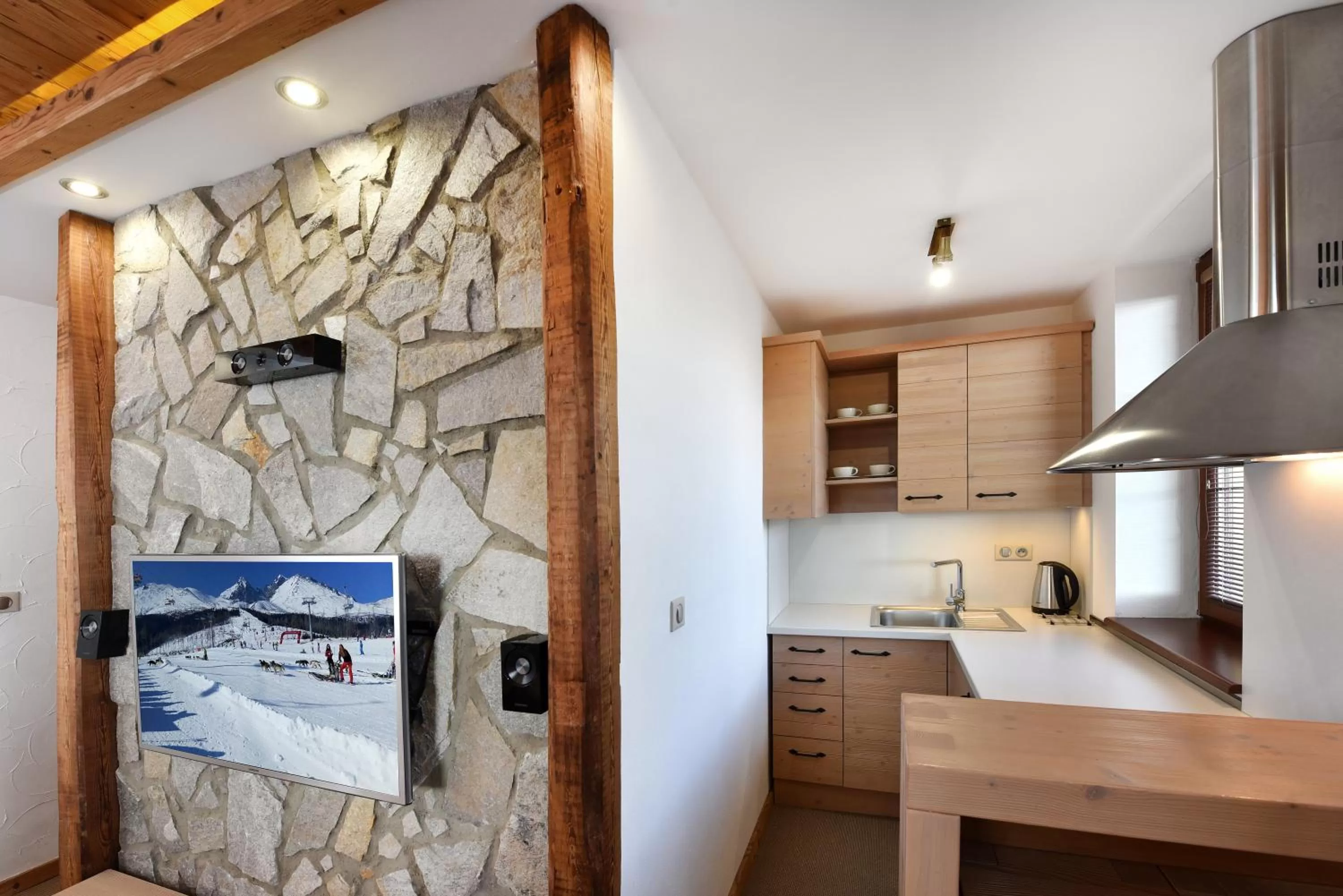 kitchen in APLEND Hotel Kukučka