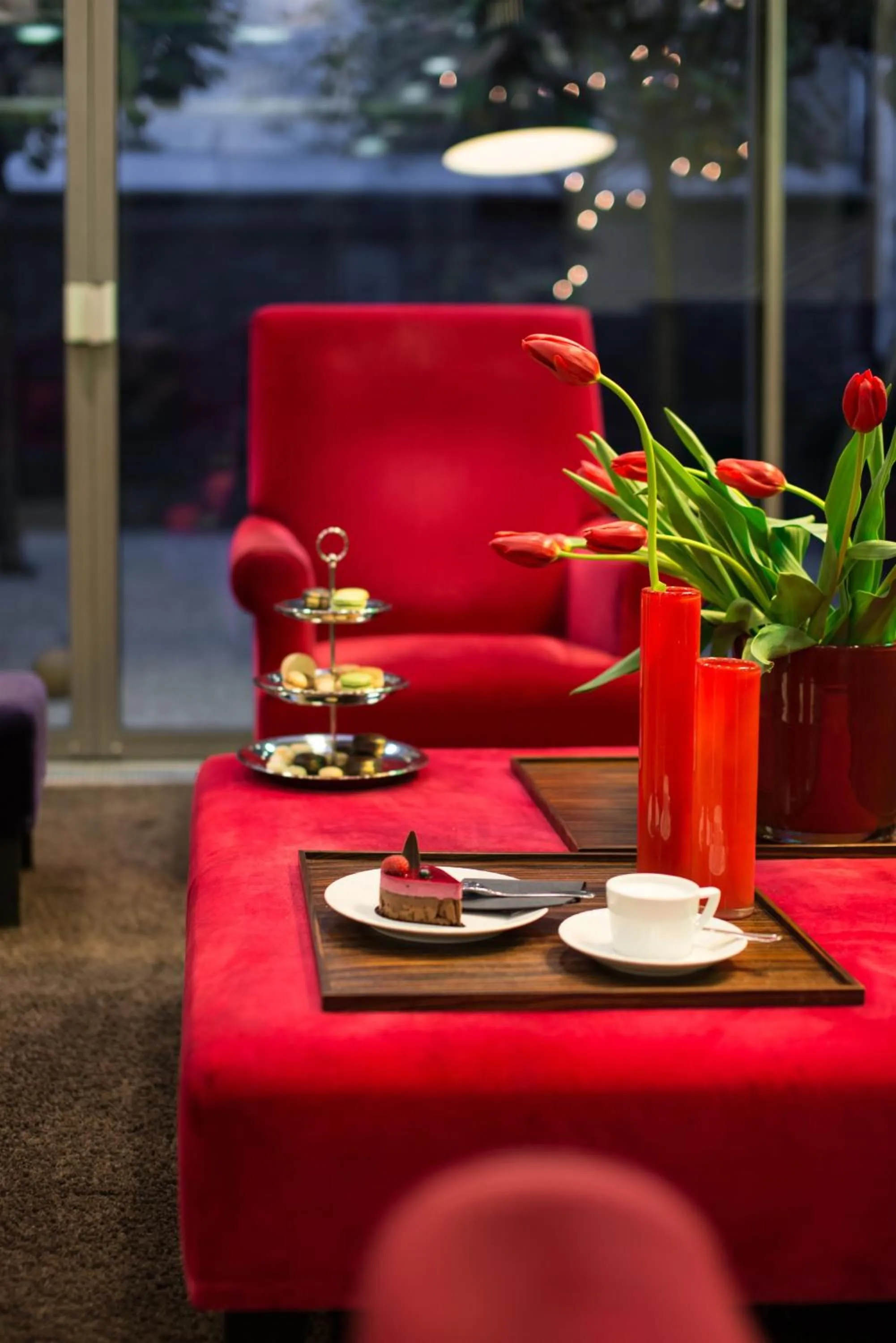 Lounge or bar in The New Yorker Hotel Köln-Messe