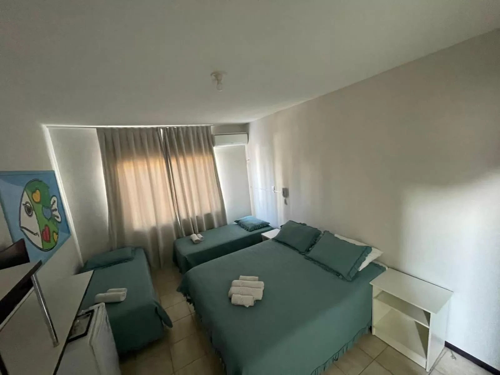 Bed in Shallom Hotel