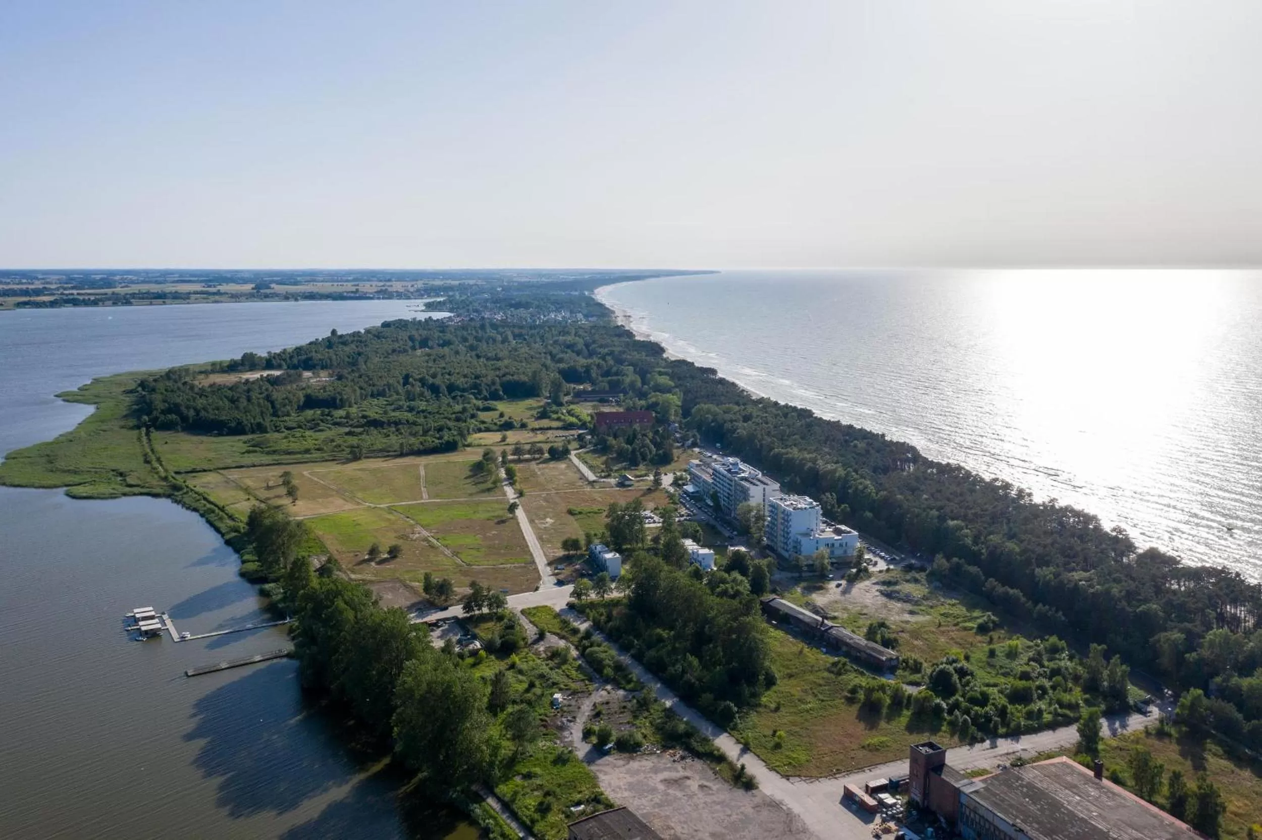 Bird's eye view in Blue Marine Mielno