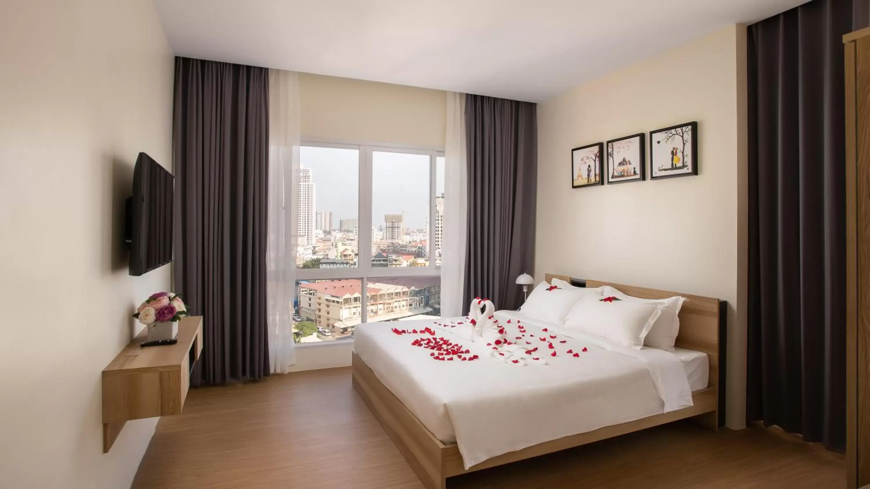 Deluxe Double One Bedroom Apartment in TK VIEW HOTEL & APARTMENT Deluxe Double One Bedroom Apartment in TK VIEW HOTEL & APARTMENT