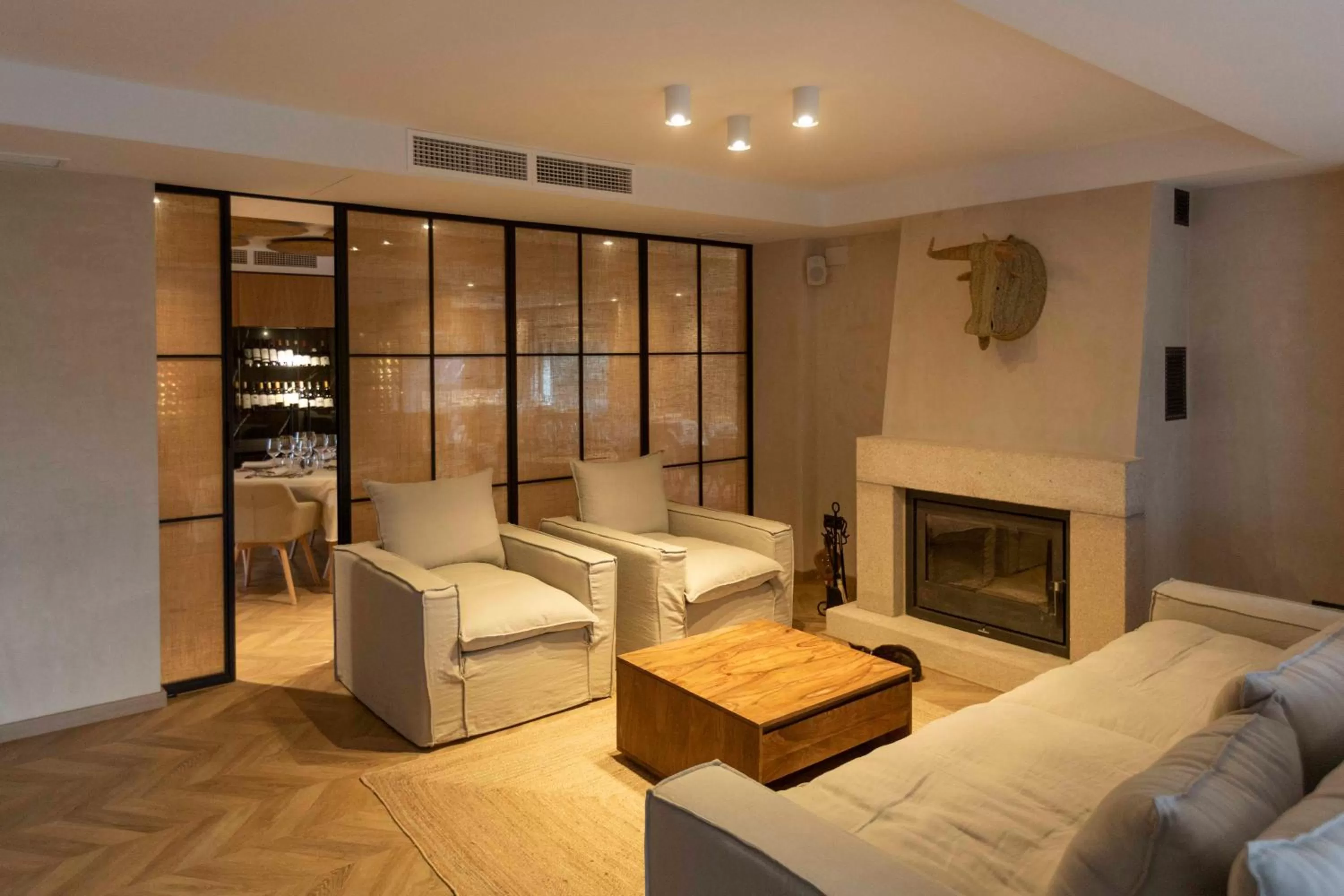 Living room in Hábitat Cigüeña Negra