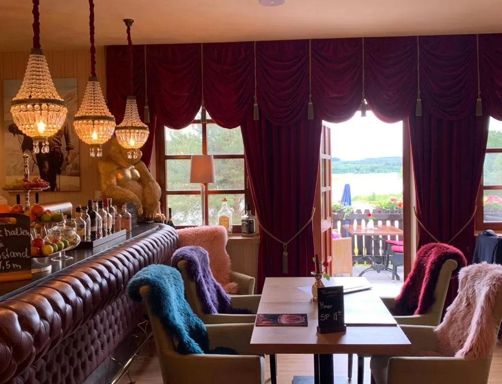 Seating area in Riverdam Boutique Hotel